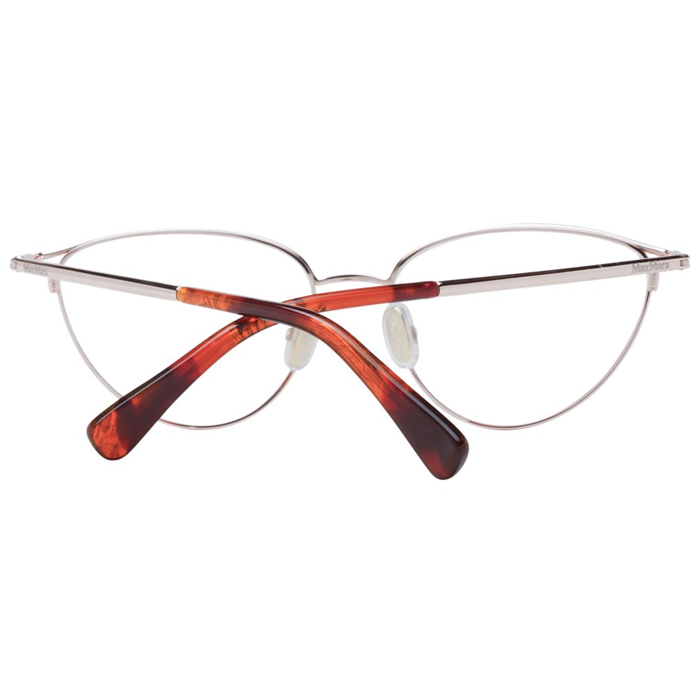 Max Mara Gold Glasses Frames for Women detail view