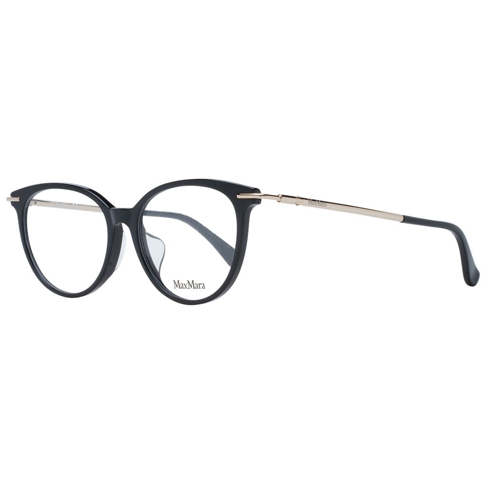 Lunettes (montures) en plastique noir Max Mara