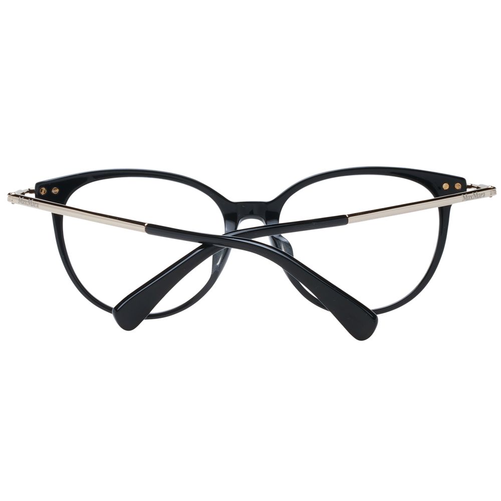 Lunettes (montures) en plastique noir Max Mara