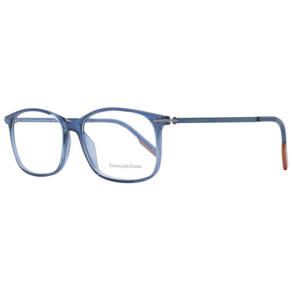 Ermenegildo Zegna Blue Glasses Frames for Men