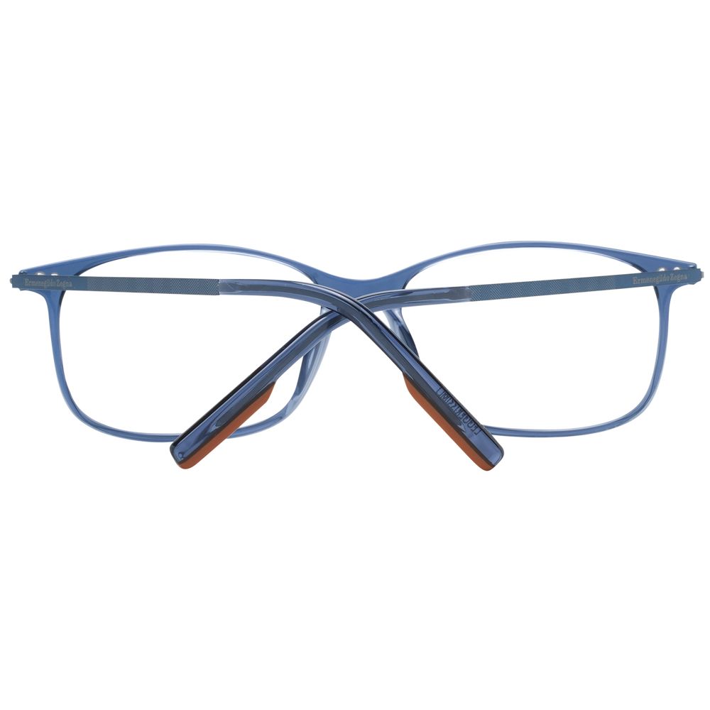 Ermenegildo Zegna Blue Glasses Frames for Men detail view