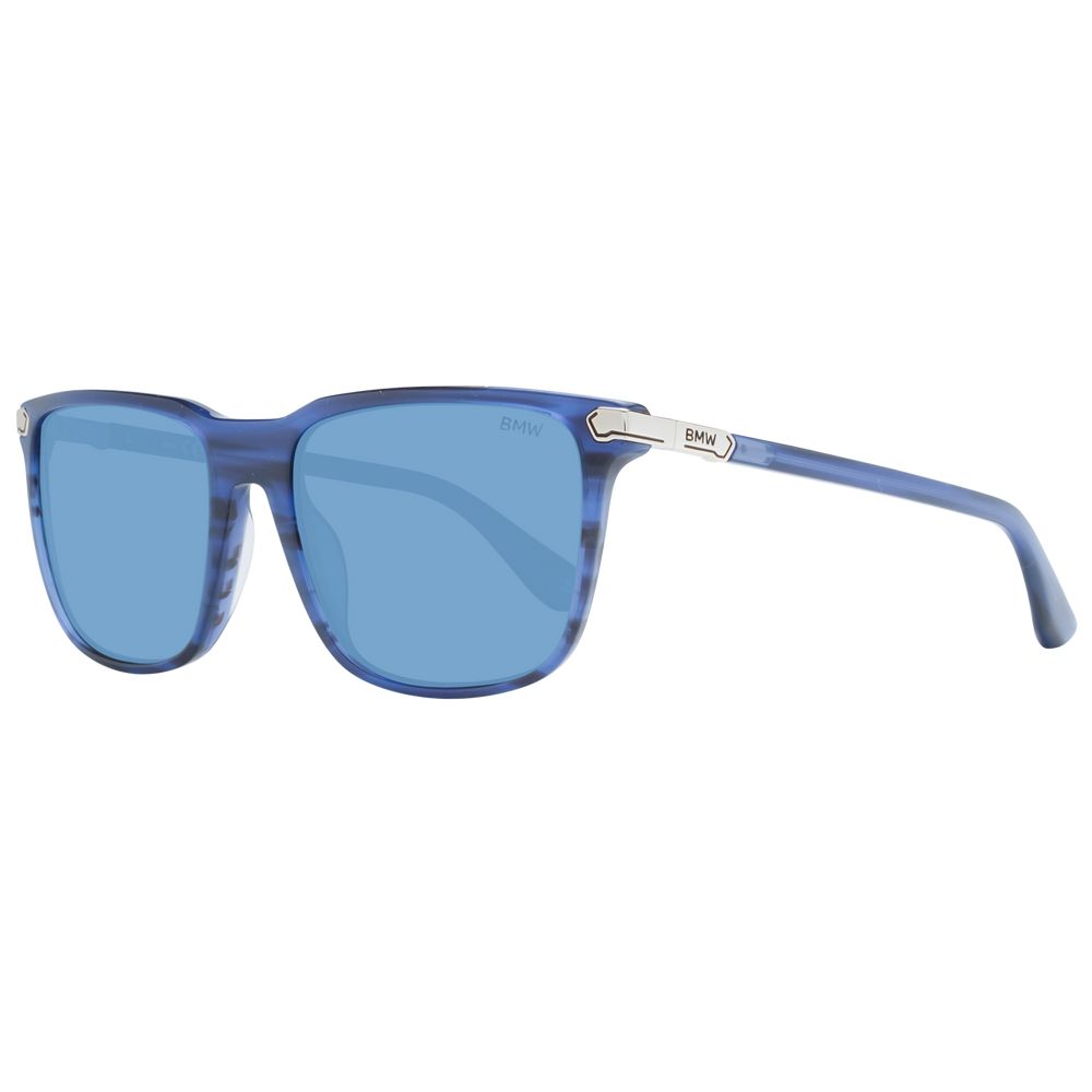BMW Sonnenbrille aus blauem Kunststoff
