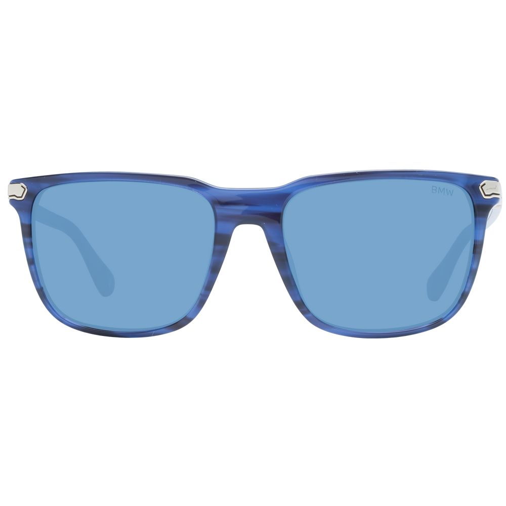 BMW Sonnenbrille aus blauem Kunststoff