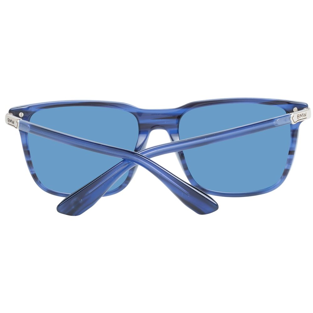BMW Sonnenbrille aus blauem Kunststoff