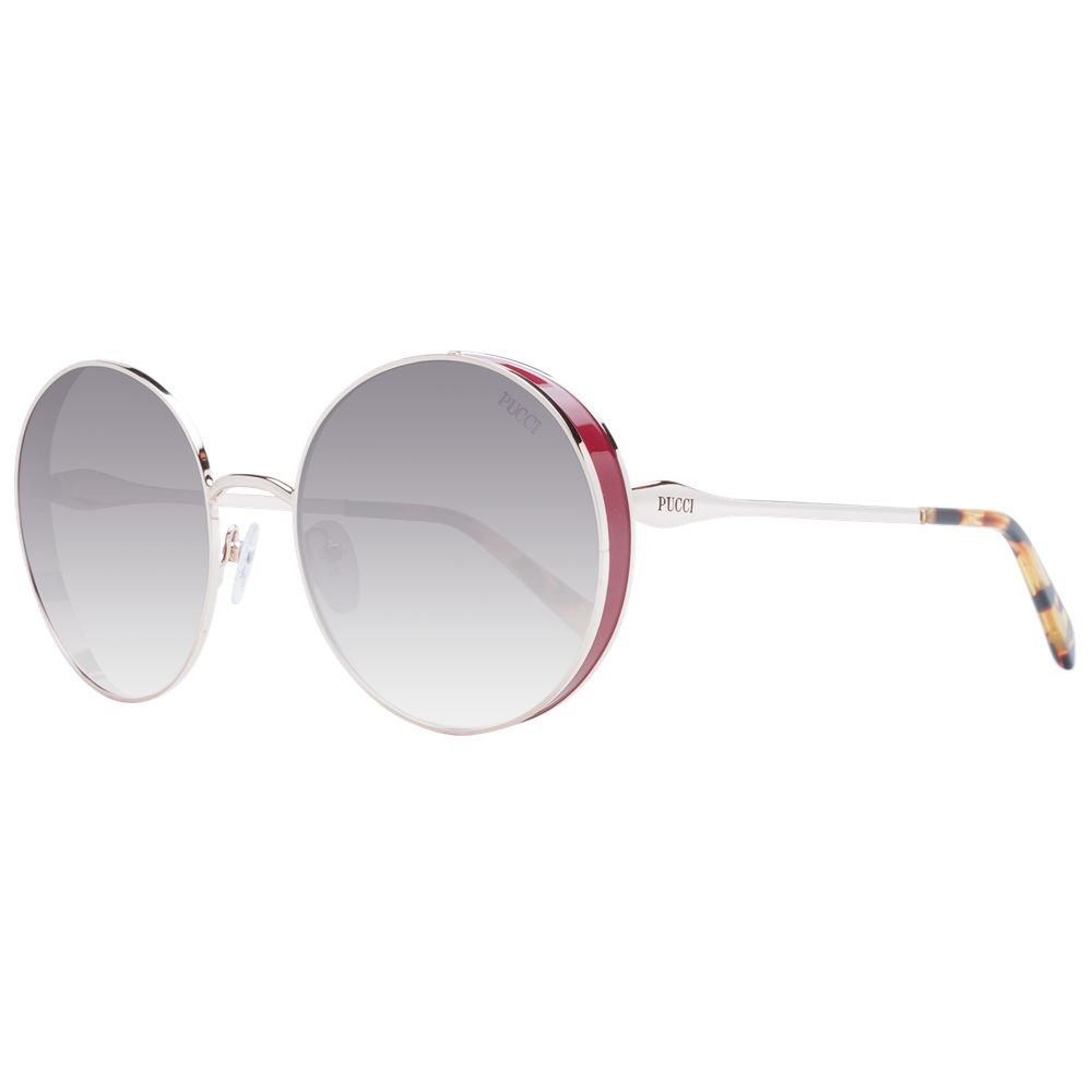 Emilio Pucci Gold Sunglasses for Women
