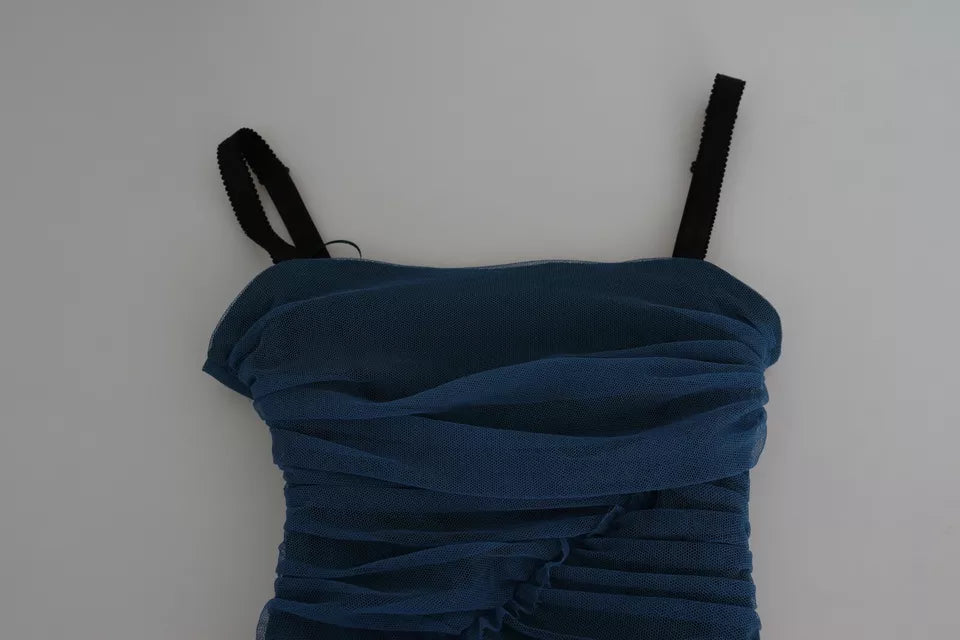 Dolce & Gabbana Blue Midi Dress for Women additional view