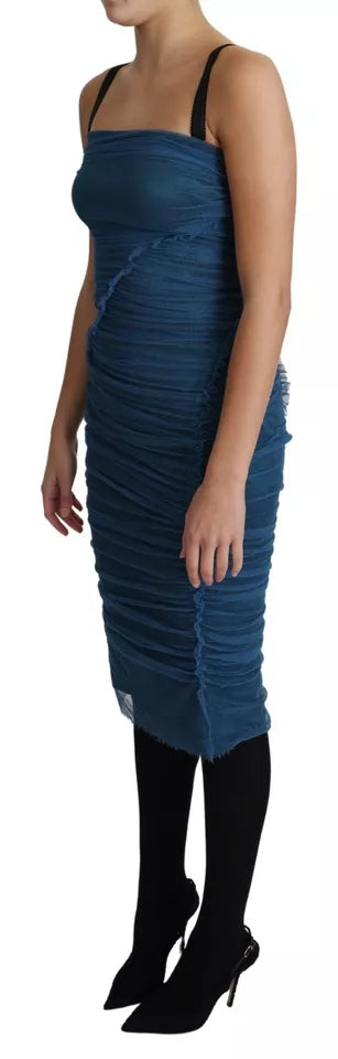 Dolce & Gabbana Blue Midi Dress for Women alternate view