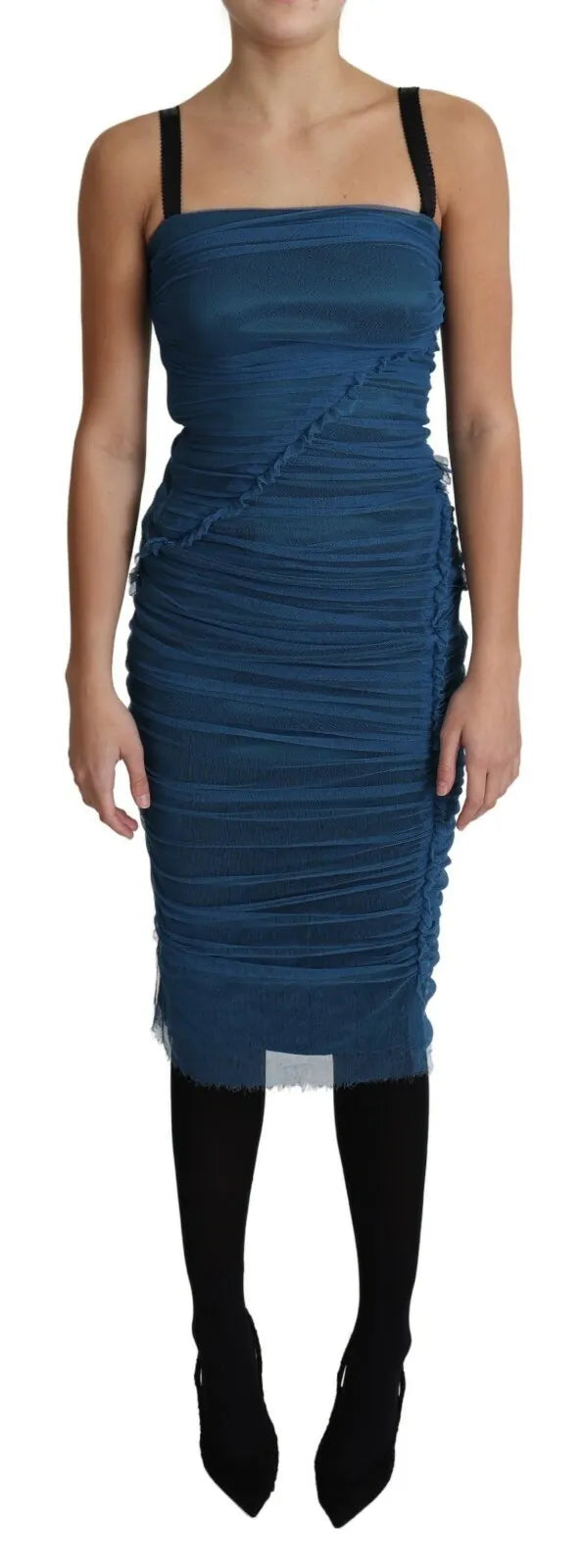 Dolce & Gabbana Blue Midi Dress for Women