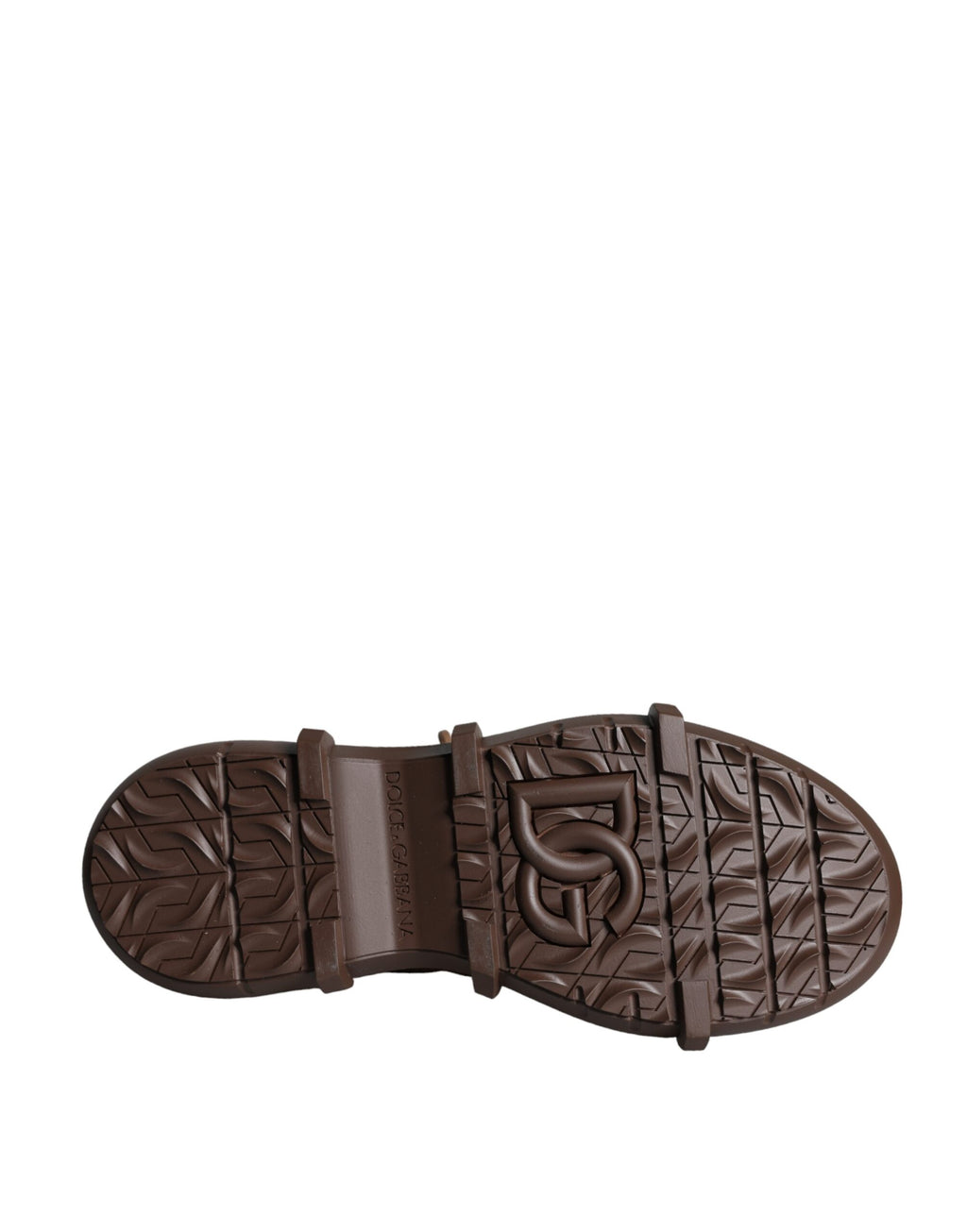Dolce & Gabbana Brown Lace Up Boots for Men additional view