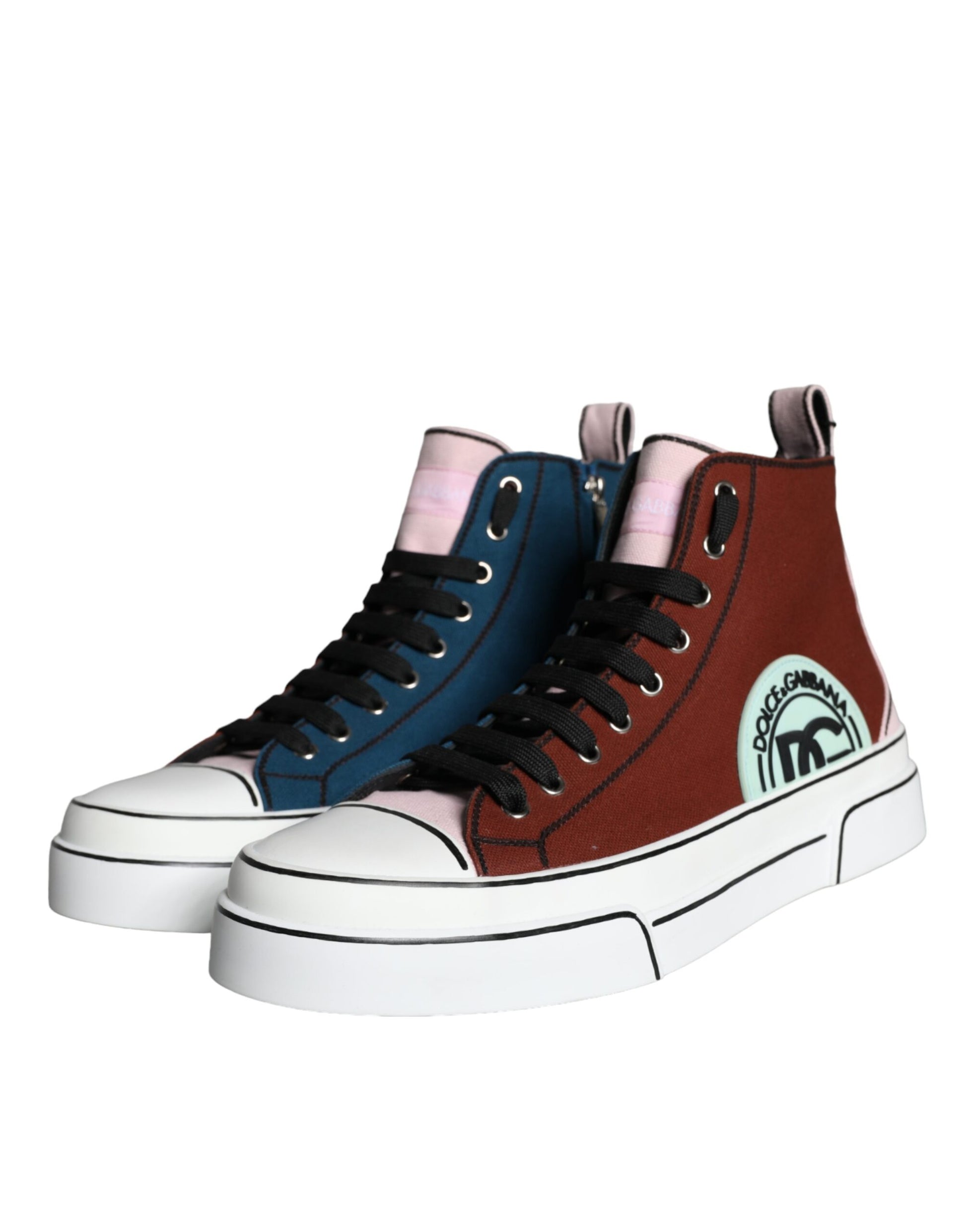 Dolce & Gabbana Multicolor High Tops for Men detail view