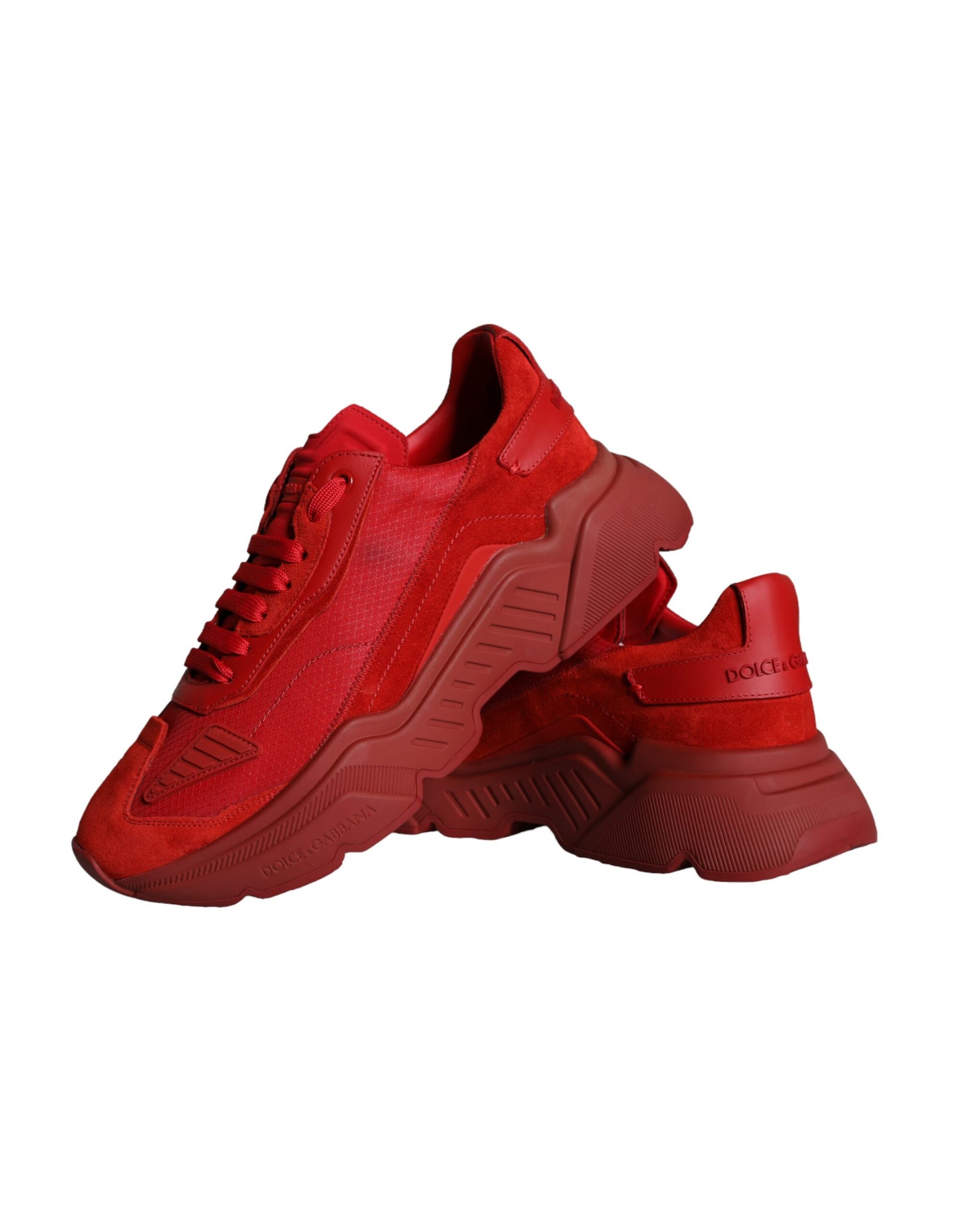 Dolce & Gabbana Red Low Top Sneakers for Men additional view