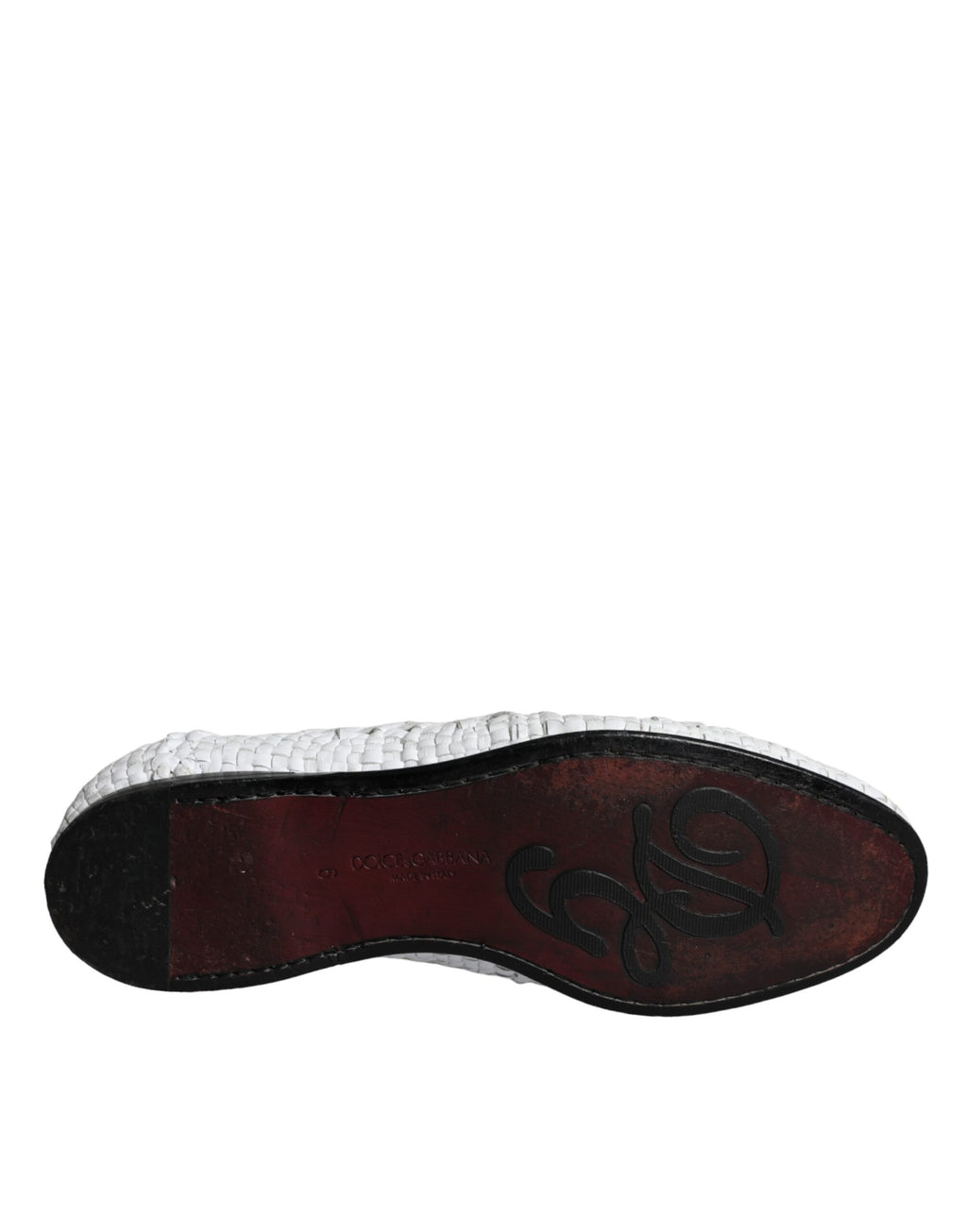 Dolce & Gabbana White Slip On Loafers for Men additional view