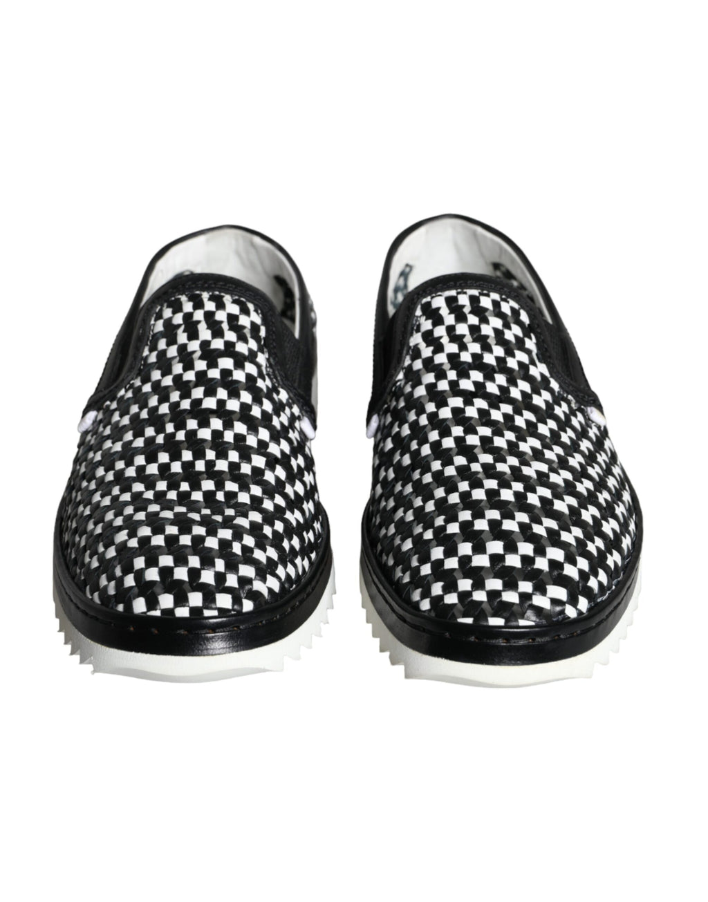 Dolce & Gabbana Black Slip On Loafers for Men alternate view