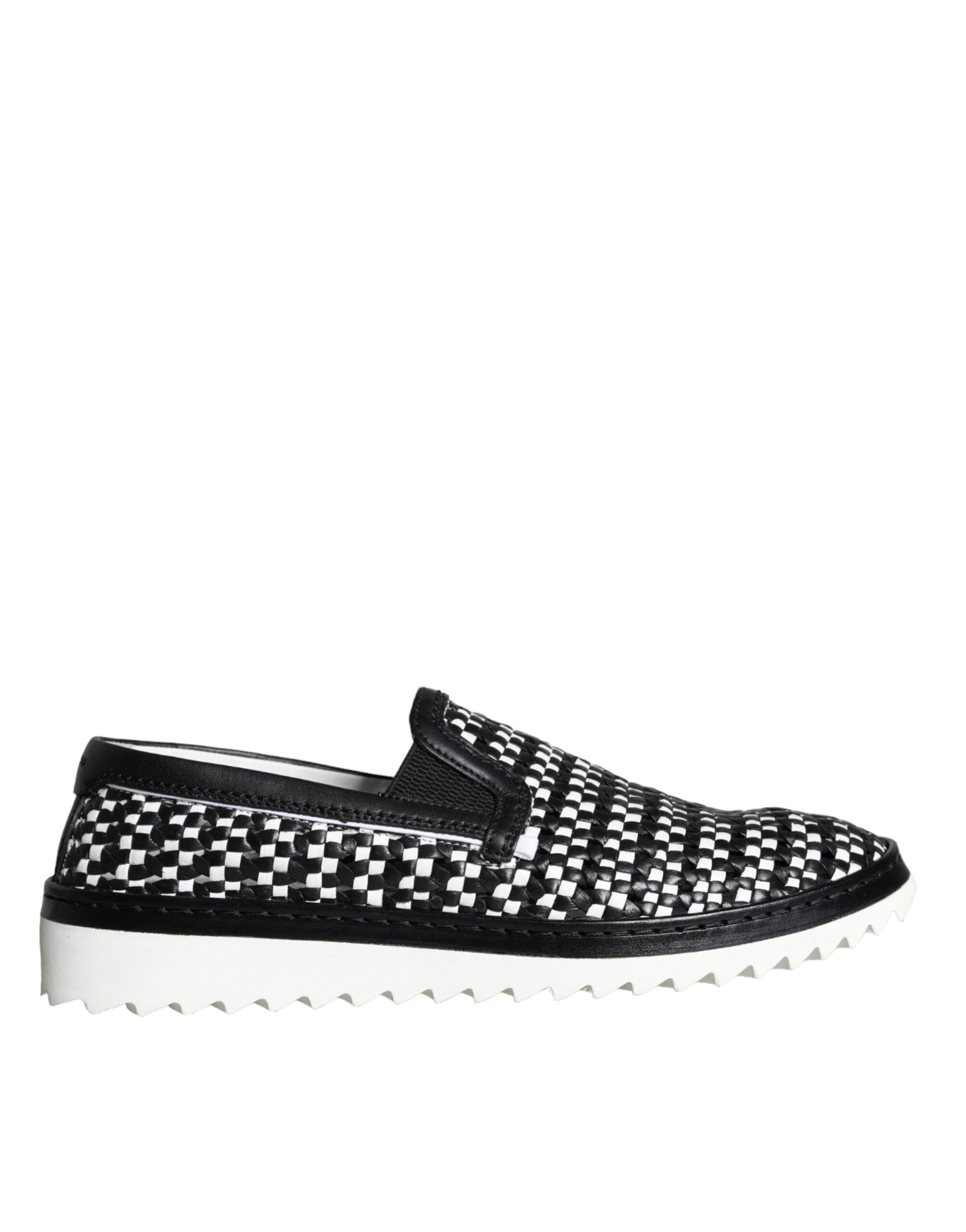 Dolce & Gabbana Black Slip On Loafers for Men additional view
