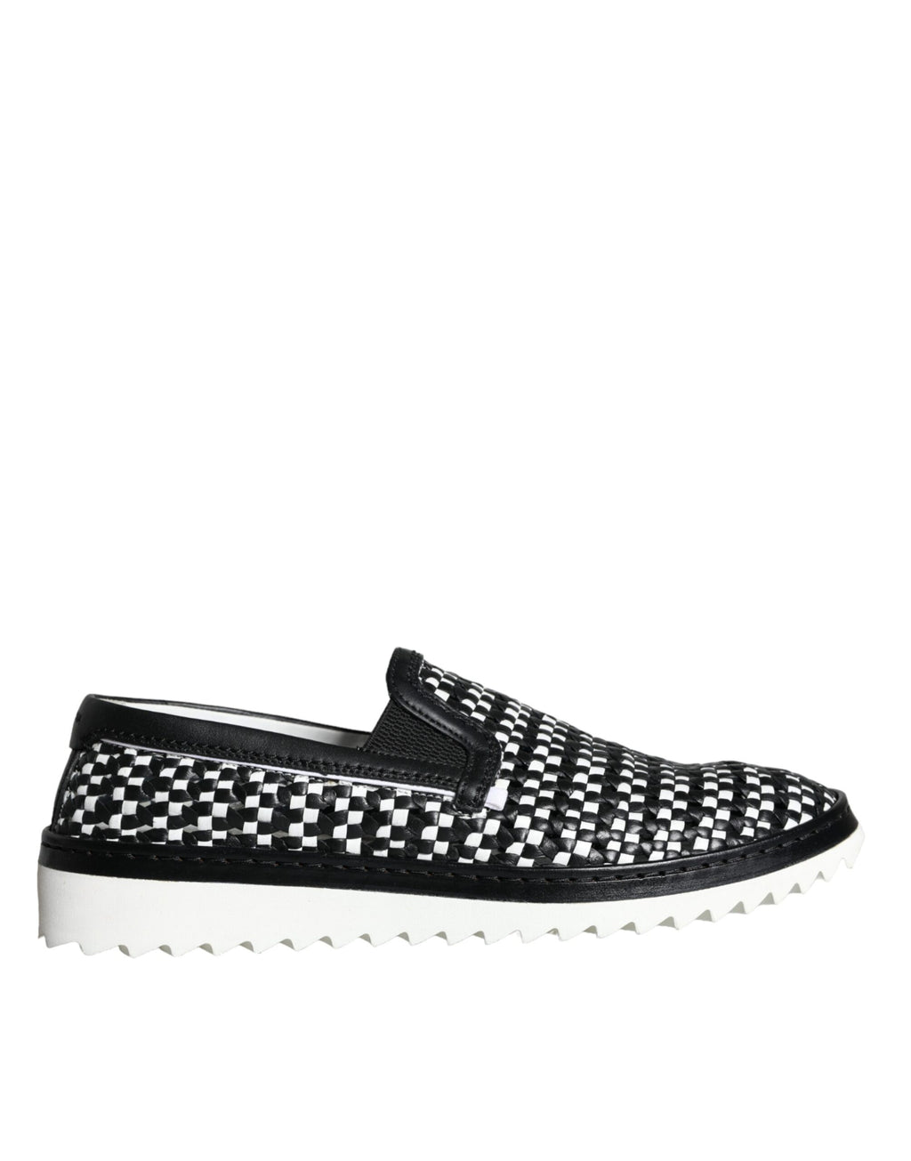 Dolce & Gabbana Black Slip On Loafers for Men