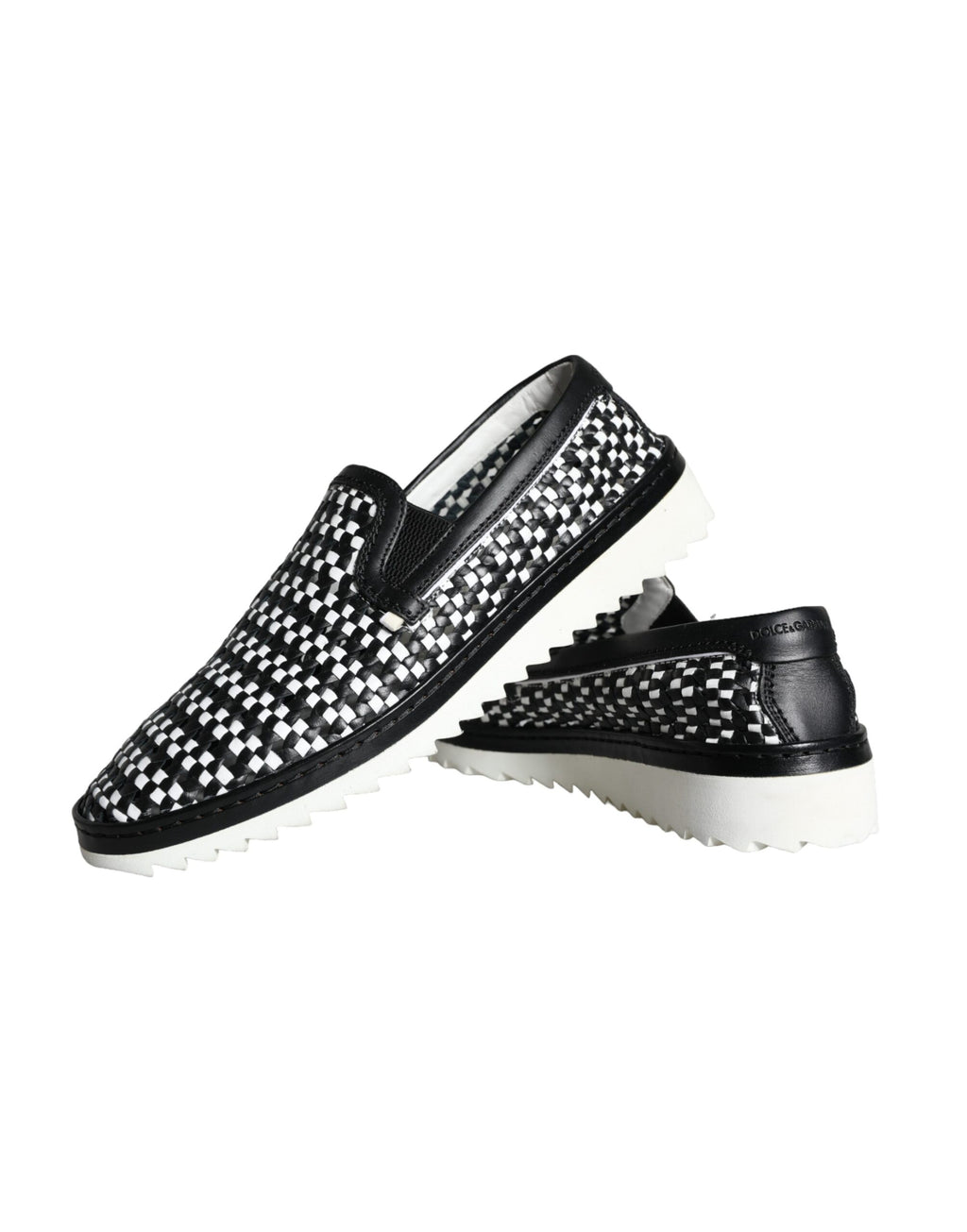 Dolce & Gabbana Black Slip On Loafers for Men additional view