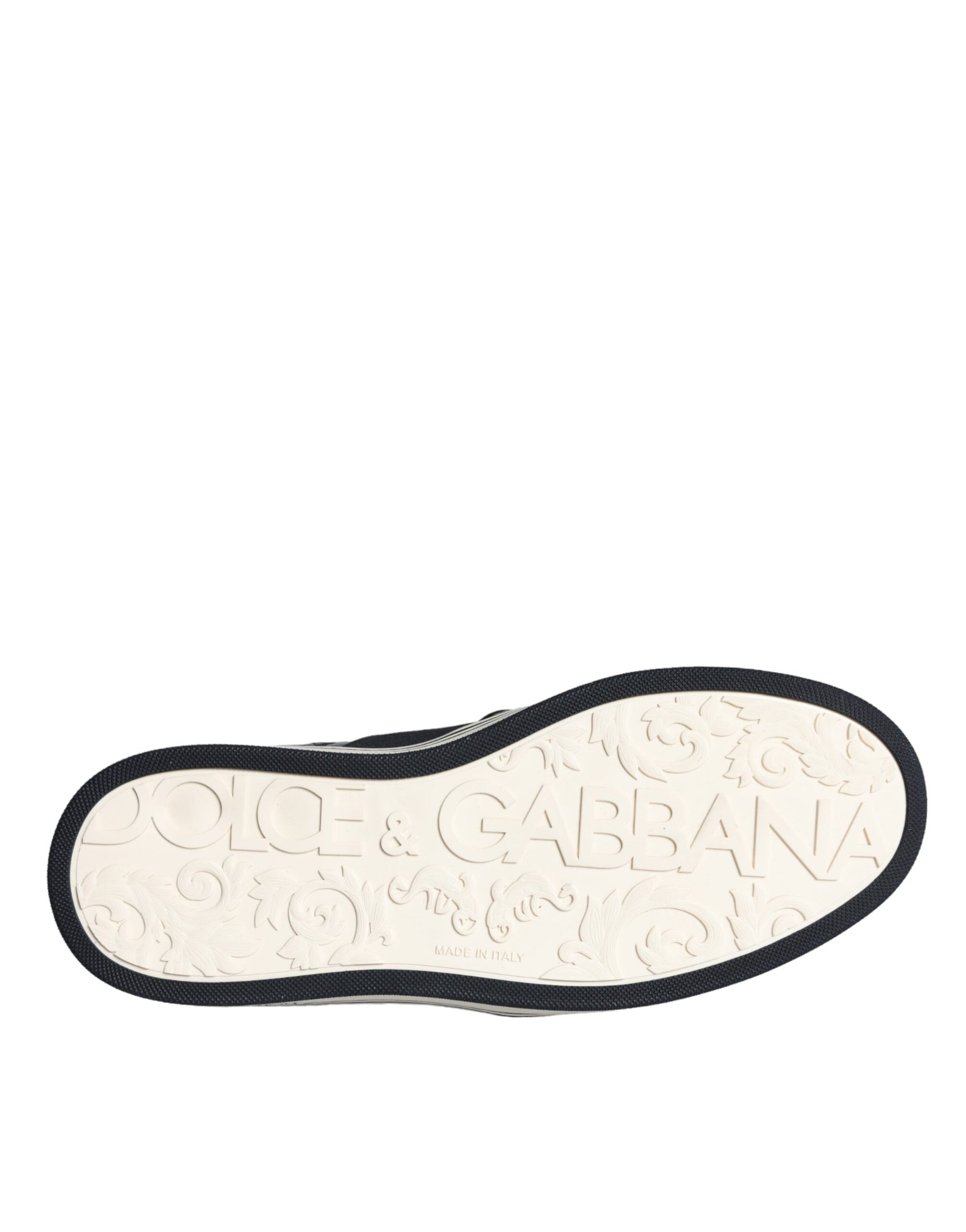 Dolce & Gabbana Black Slip On Loafers for Men additional view