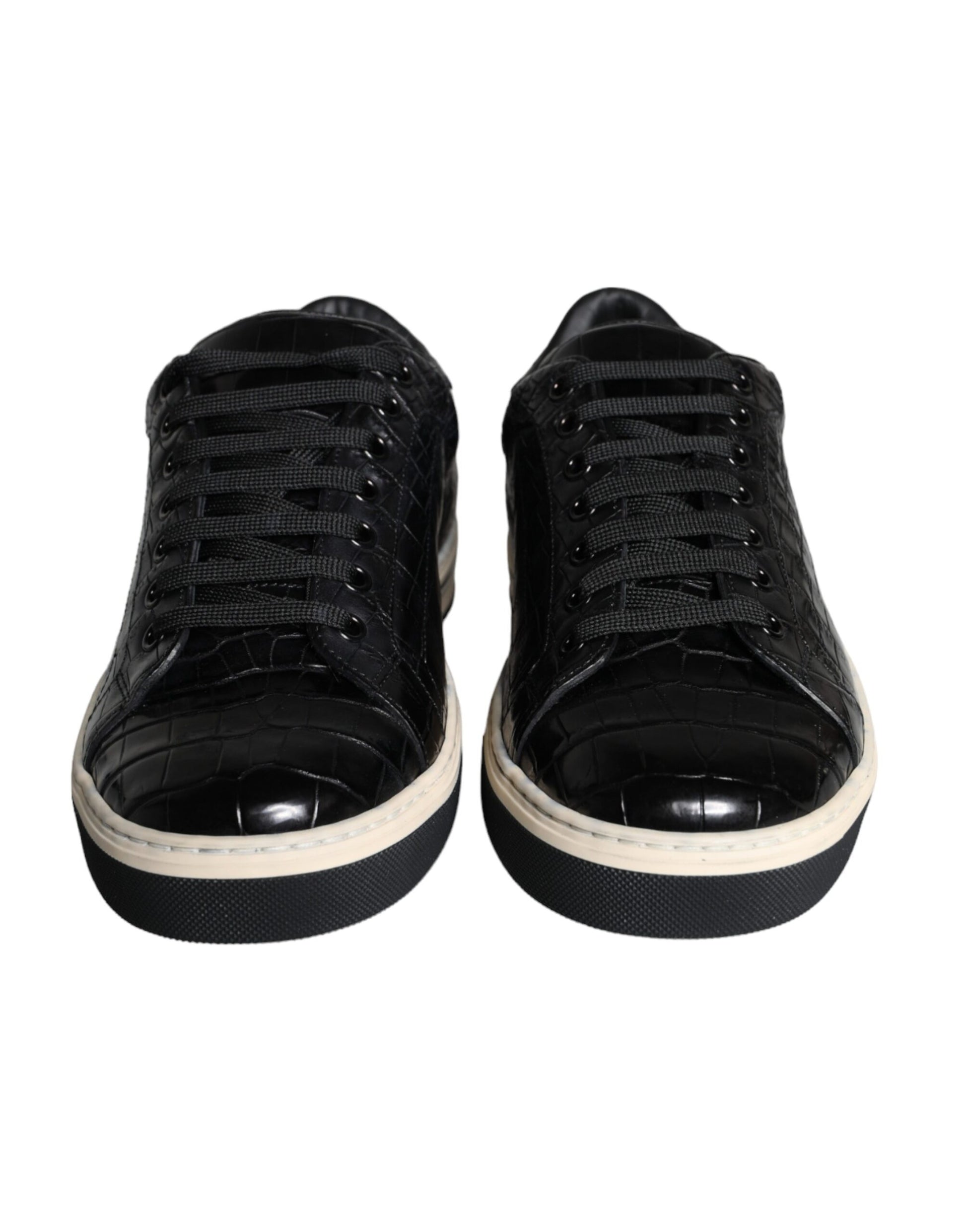 Dolce & Gabbana Black Low Top Sneakers for Men alternate view