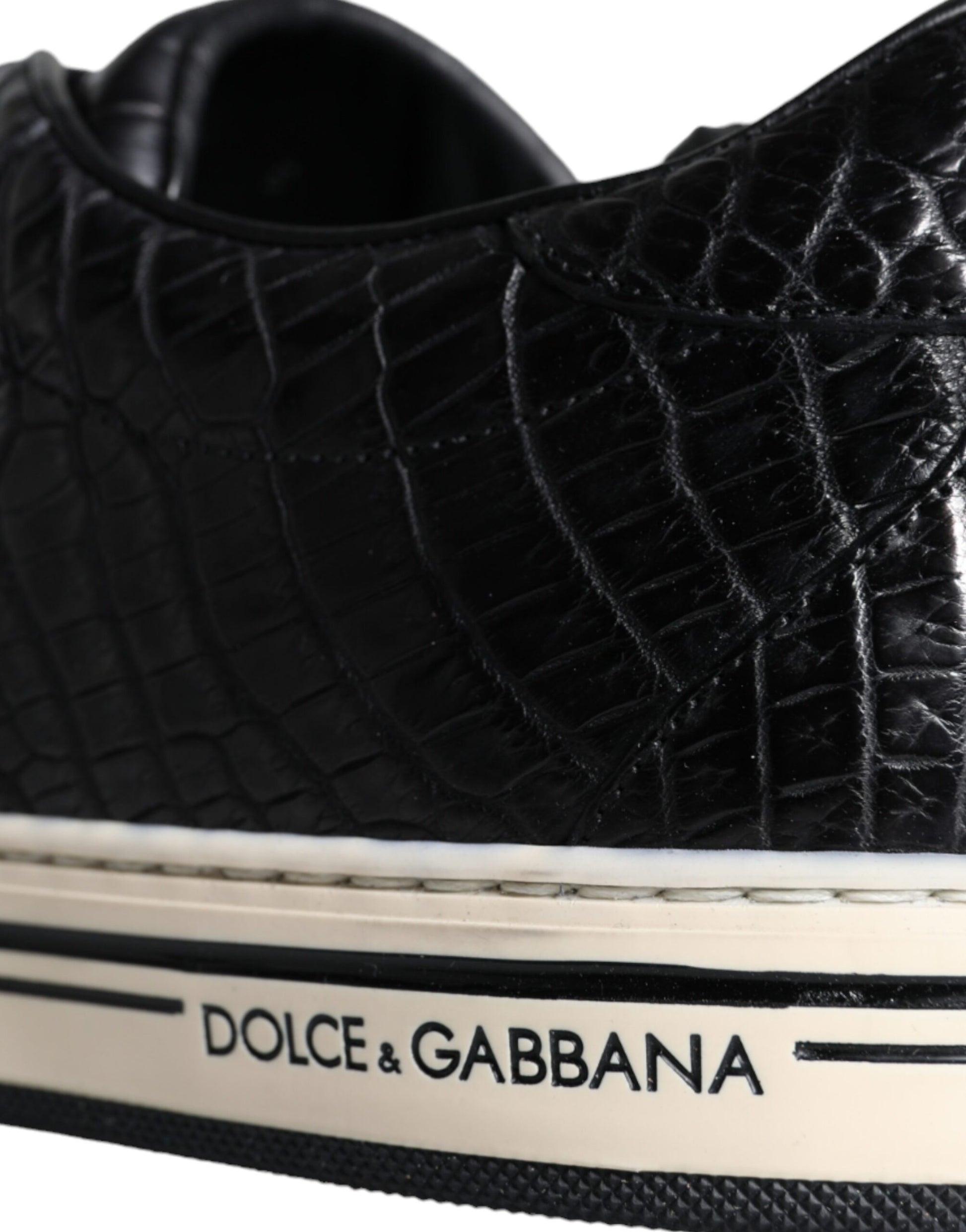 Dolce & Gabbana Black Low Top Sneakers for Men additional view