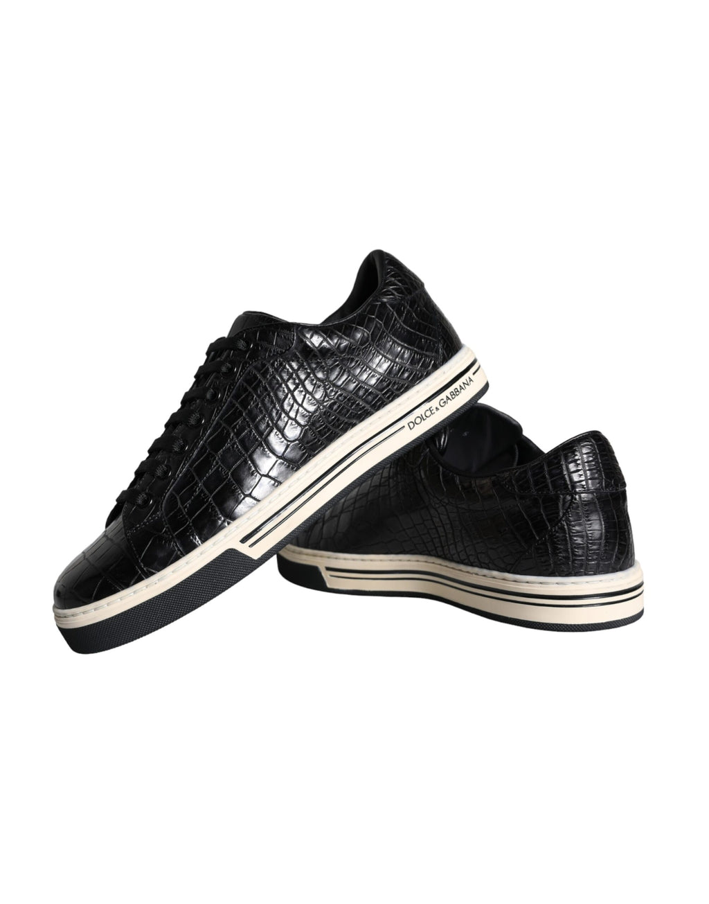 Dolce & Gabbana Black Low Top Sneakers for Men additional view