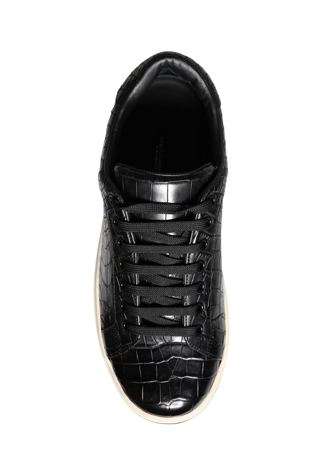 Dolce & Gabbana Black Low Top Sneakers for Men additional view
