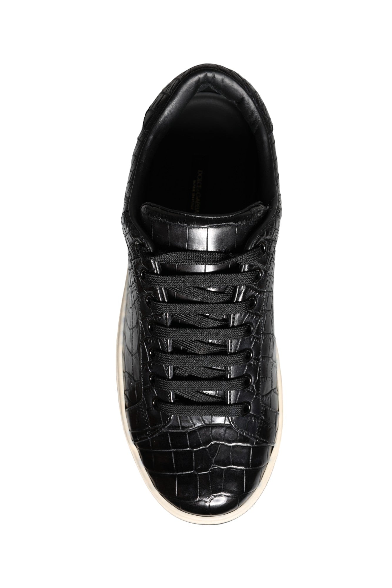 Dolce & Gabbana Black Low Top Sneakers for Men additional view