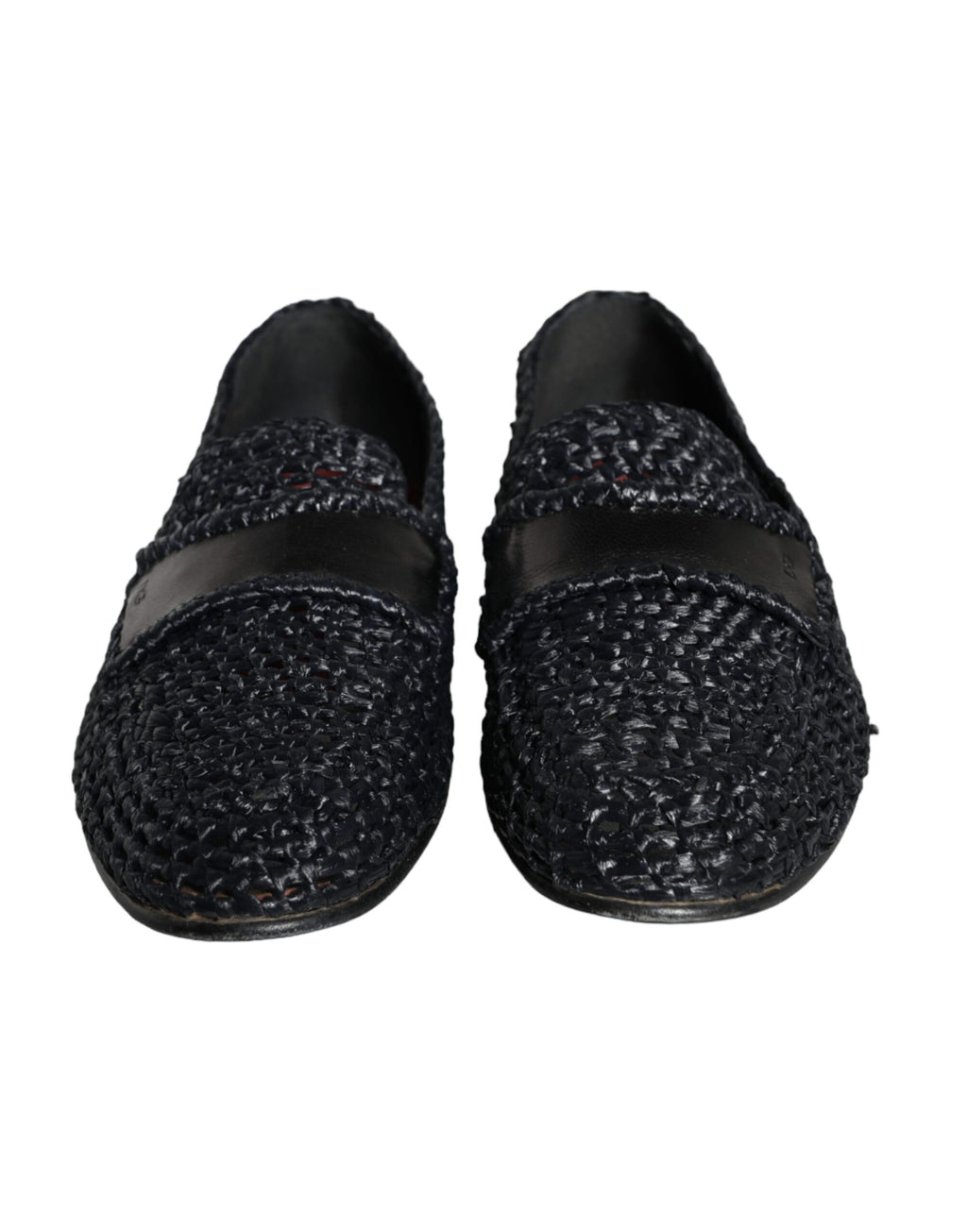 Dolce & Gabbana Black Slip On Loafers for Men alternate view