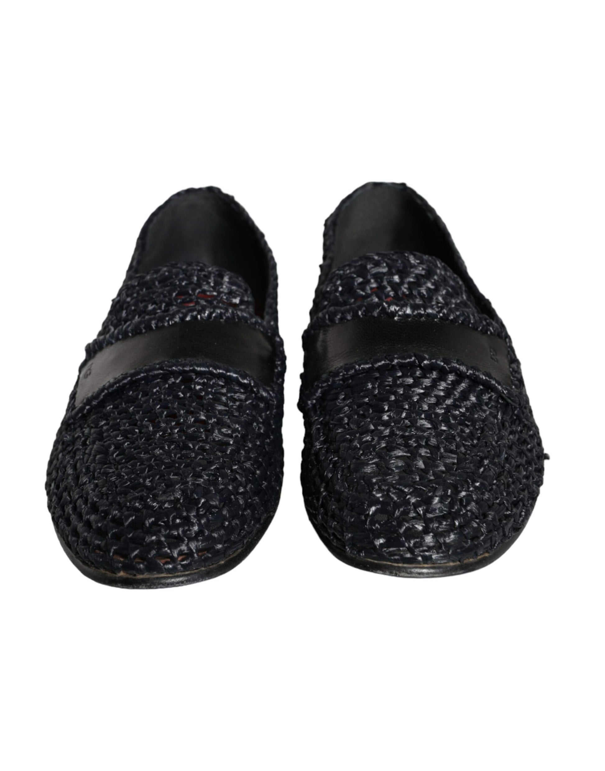 Dolce & Gabbana Black Slip On Loafers for Men alternate view