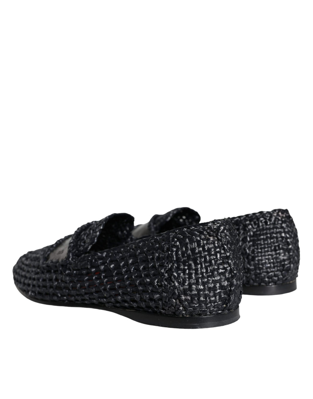 Dolce & Gabbana Black Slip On Loafers for Men additional view