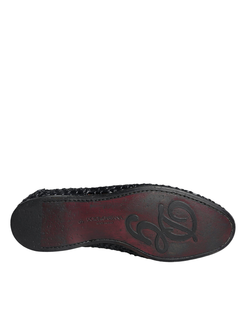 Dolce & Gabbana Black Slip On Loafers for Men additional view