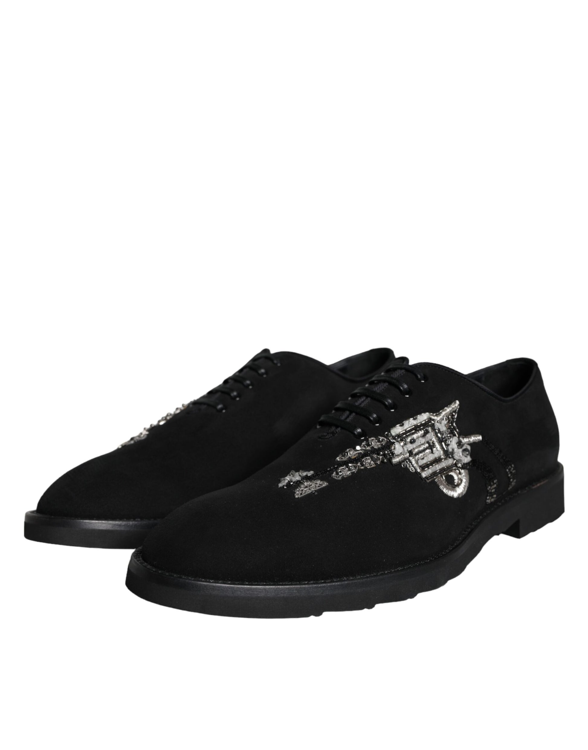 Dolce & Gabbana Black Oxfords And Derbies for Men detail view