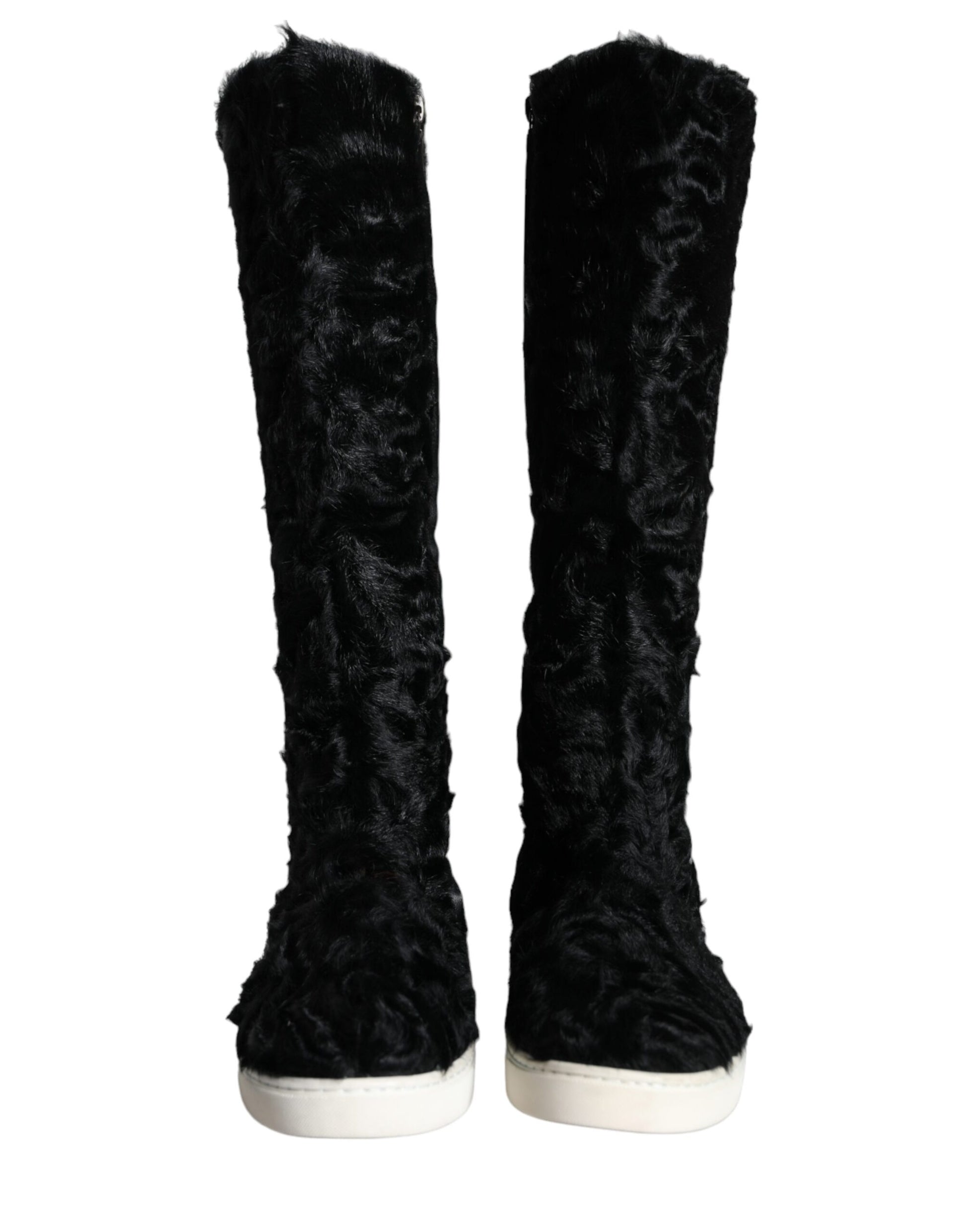 Dolce & Gabbana Black Flat for Women alternate view