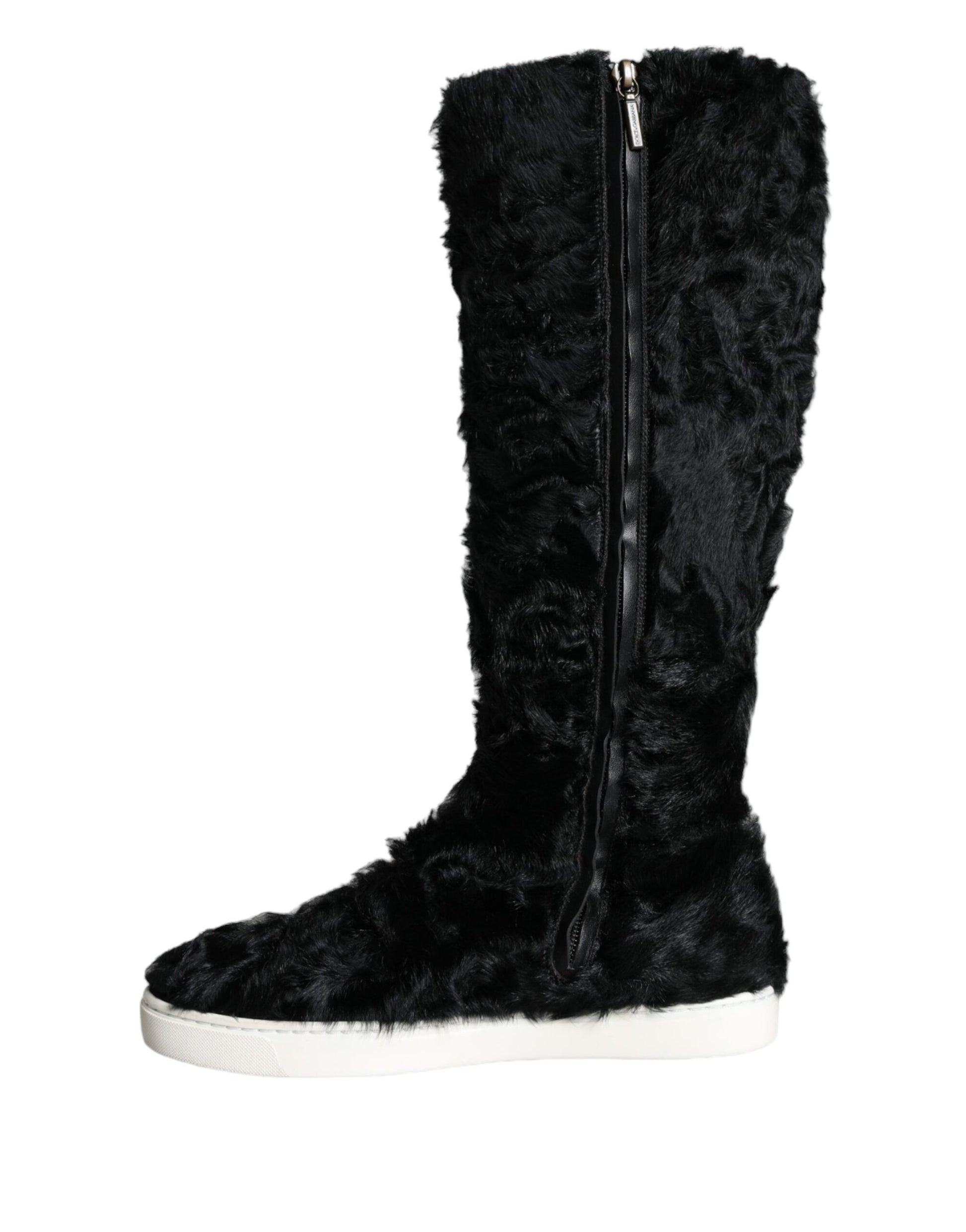 Dolce & Gabbana Black Flat for Women additional view