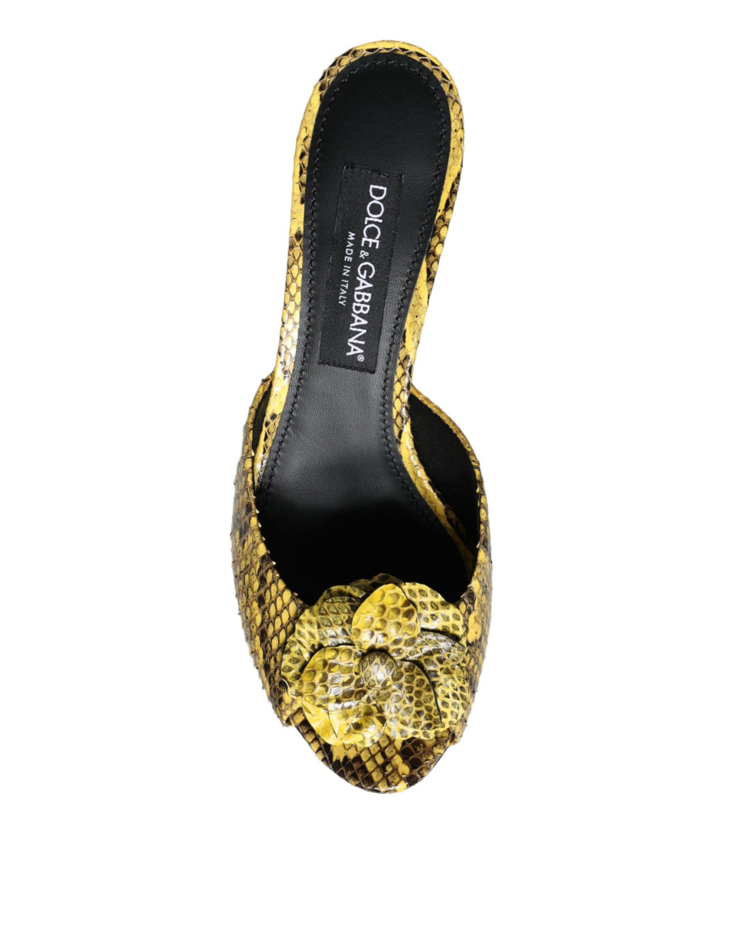 Dolce & Gabbana Yellow Stiletto Heels for Women additional view