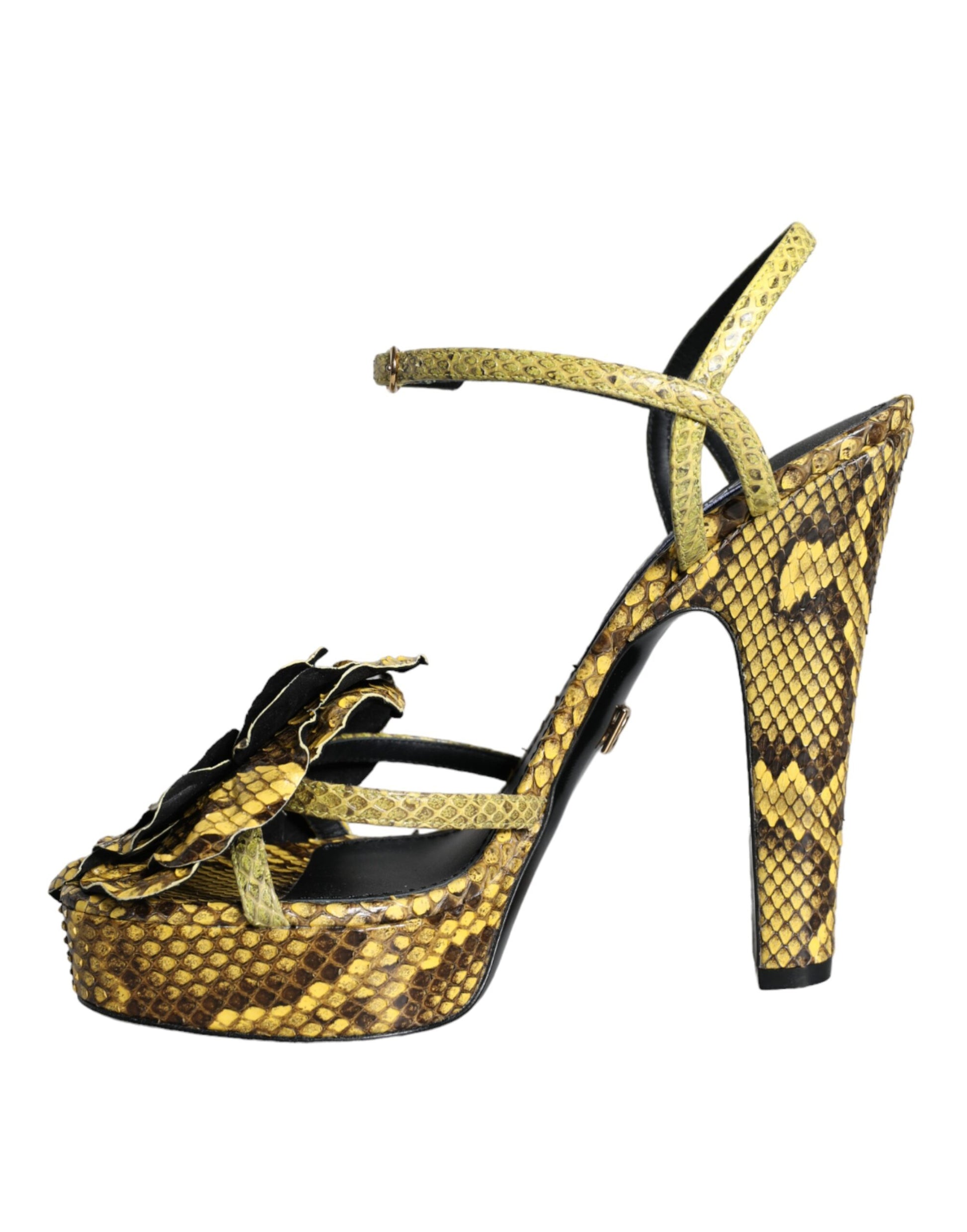 Dolce & Gabbana Yellow Stiletto Heels for Women additional view