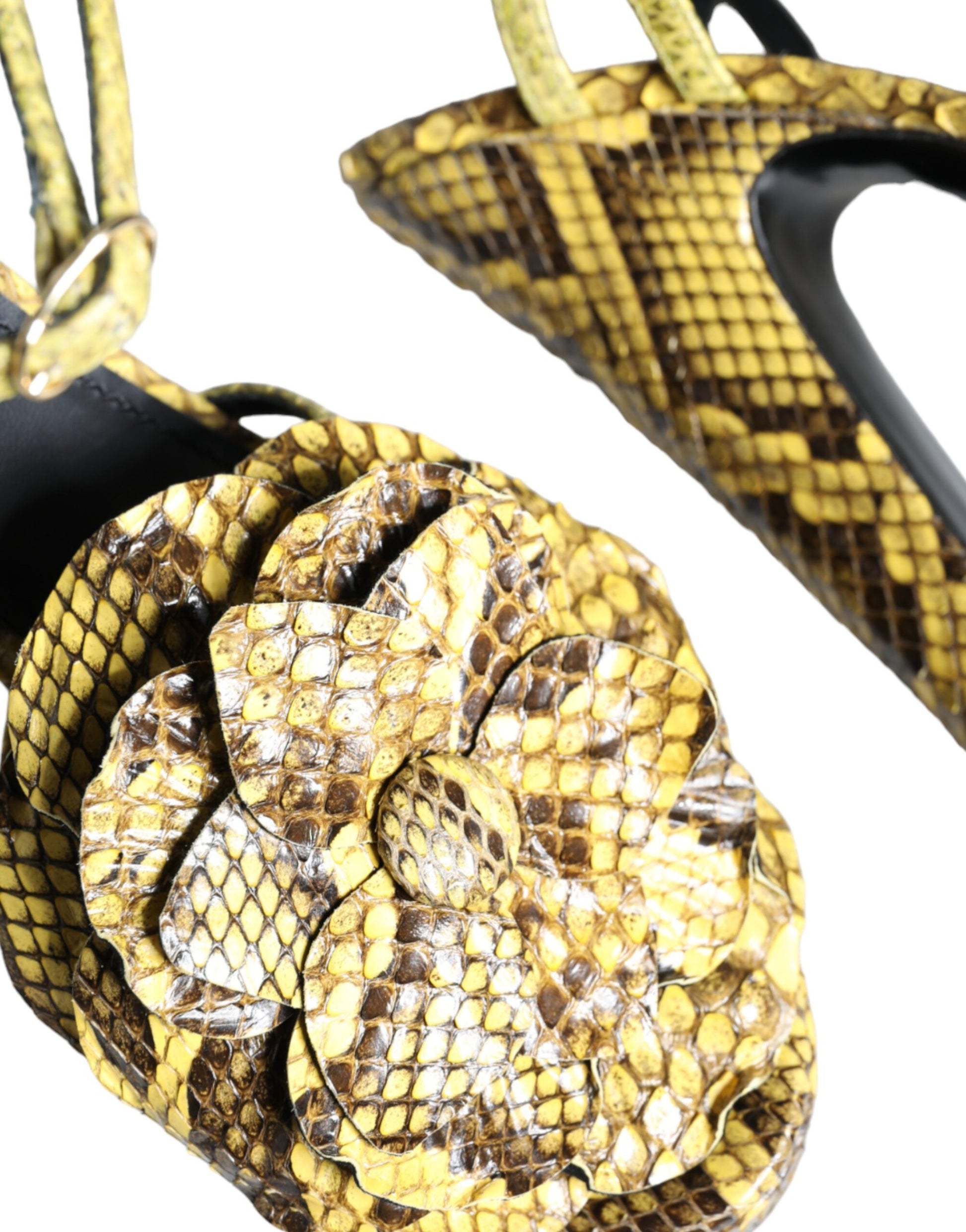 Dolce & Gabbana Yellow Stiletto Heels for Women additional view
