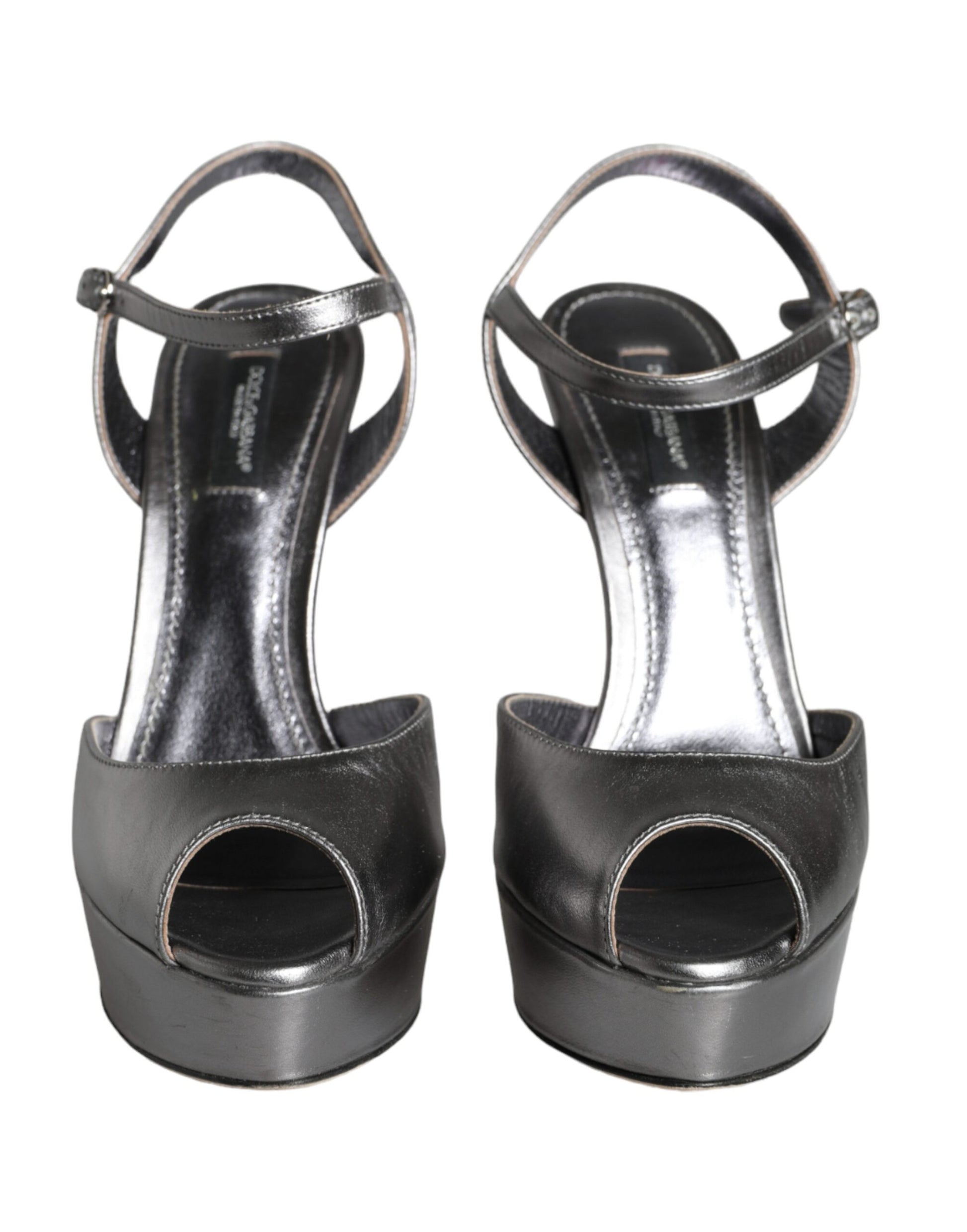 Dolce & Gabbana Silver Platforms for Women alternate view