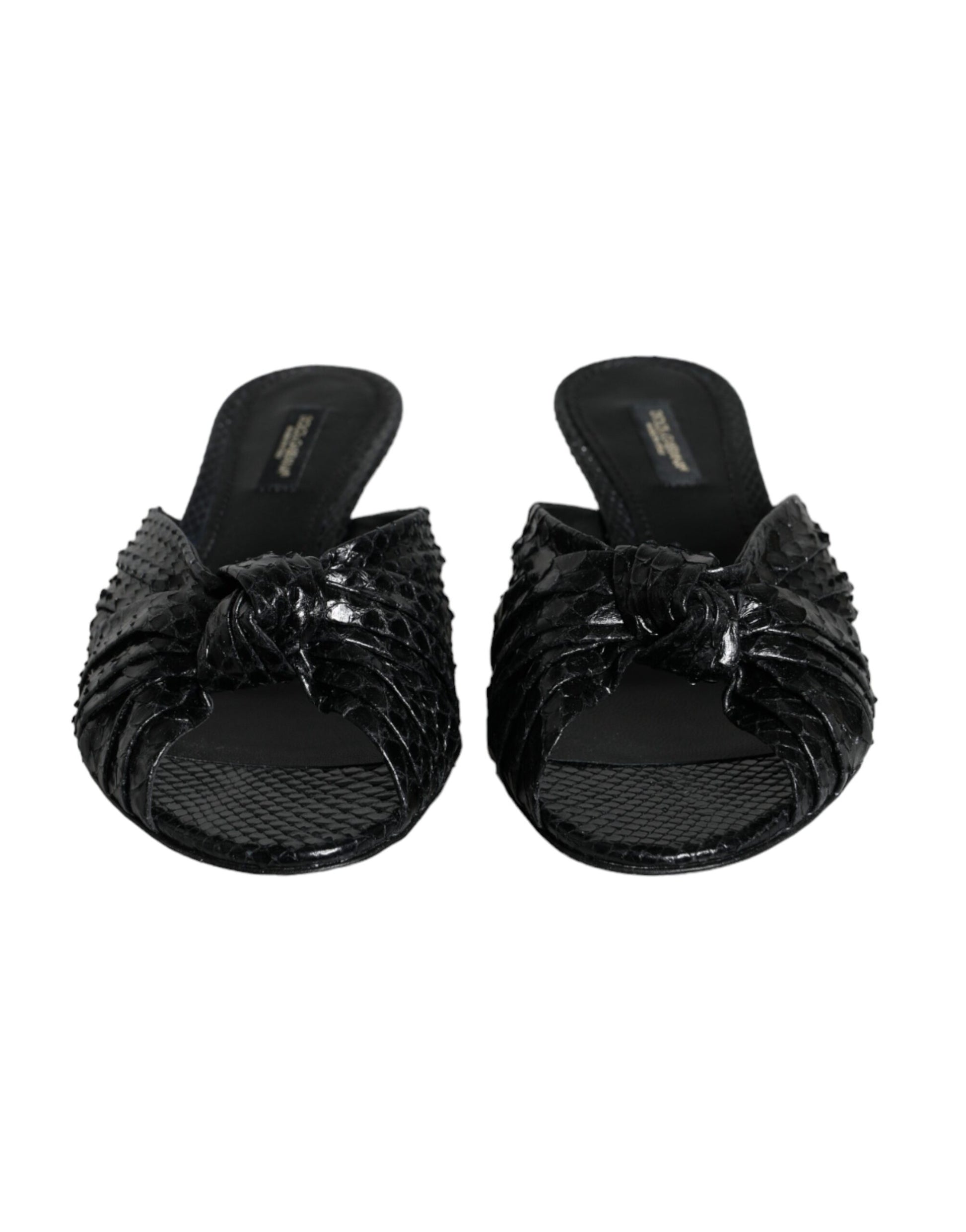 Dolce & Gabbana Black Stiletto Heels for Women alternate view