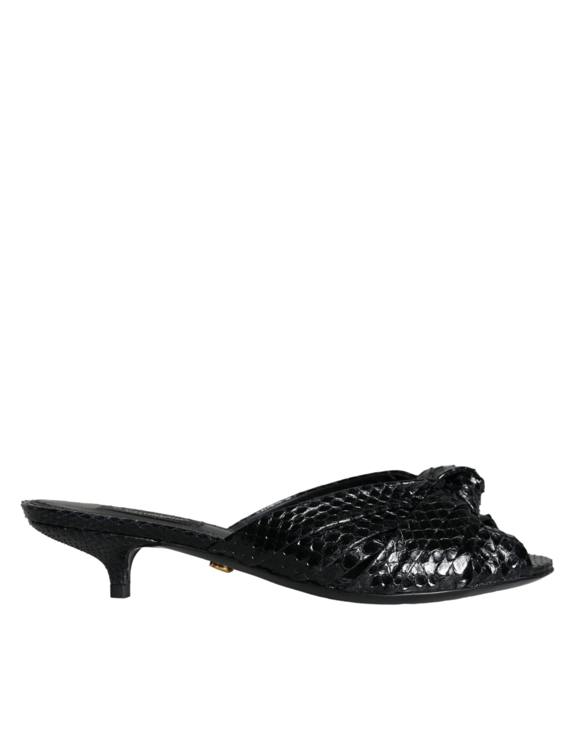 Dolce & Gabbana Black Stiletto Heels for Women
