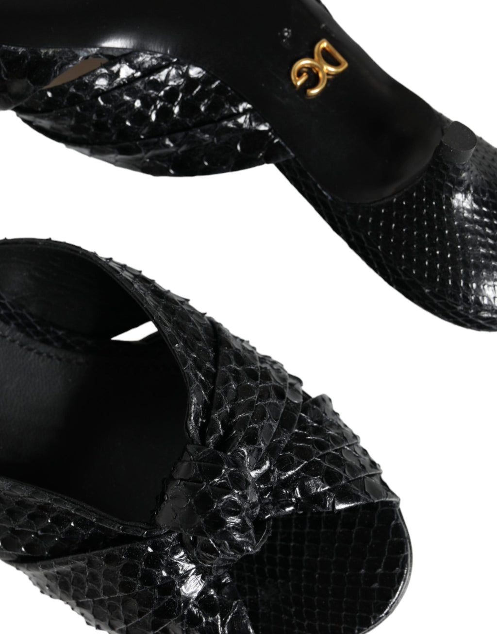 Dolce & Gabbana Black Stiletto Heels for Women additional view