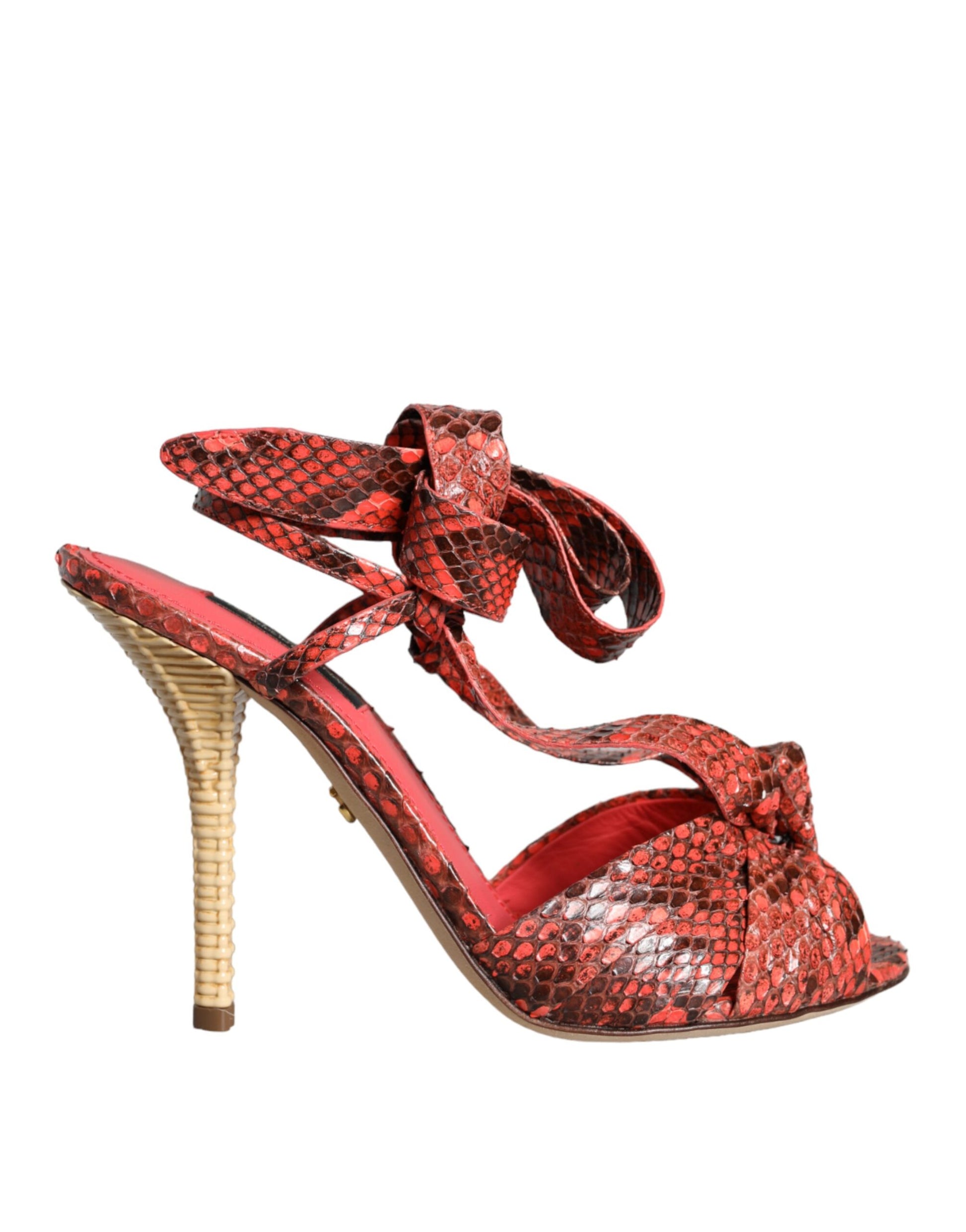 Dolce & Gabbana Orange Stiletto Heels for Women