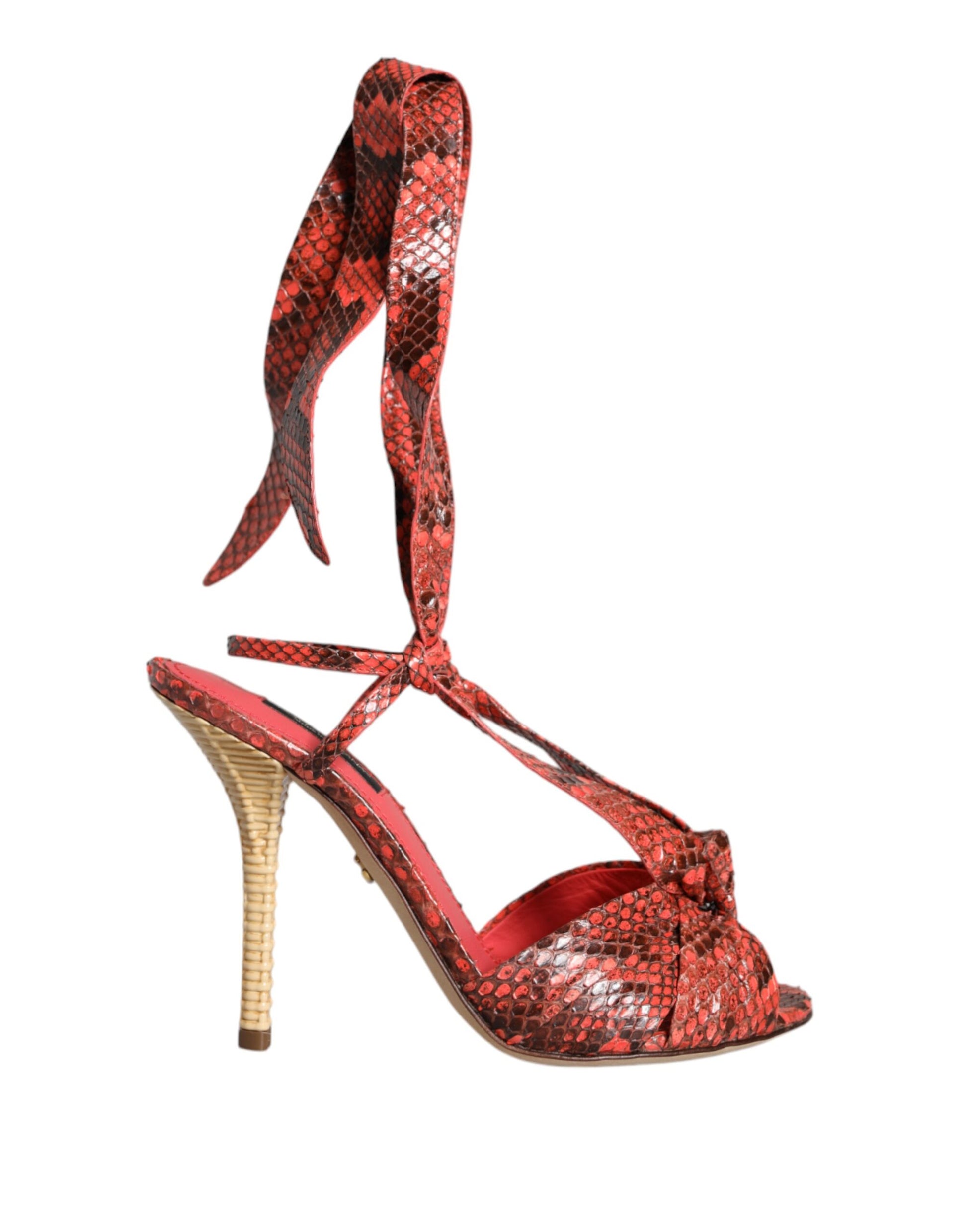 Dolce & Gabbana Orange Stiletto Heels for Women additional view