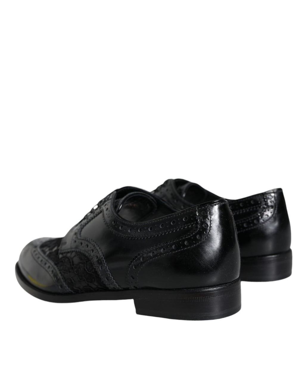 Dolce & Gabbana Black Oxfords And Derbies for Women side view