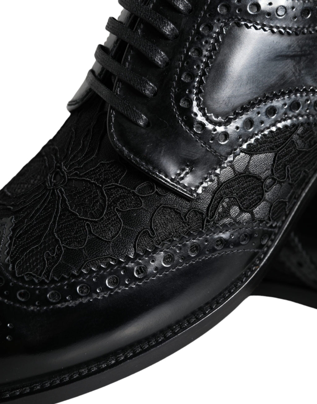 Dolce & Gabbana Black Oxfords And Derbies for Women additional view