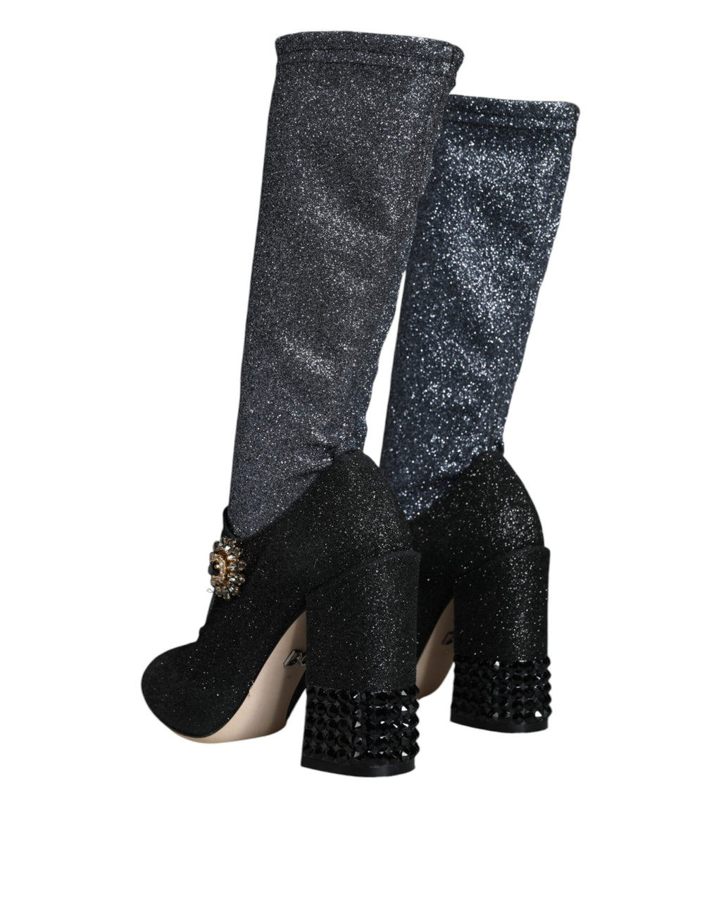 Dolce & Gabbana Black High Heel for Women side view