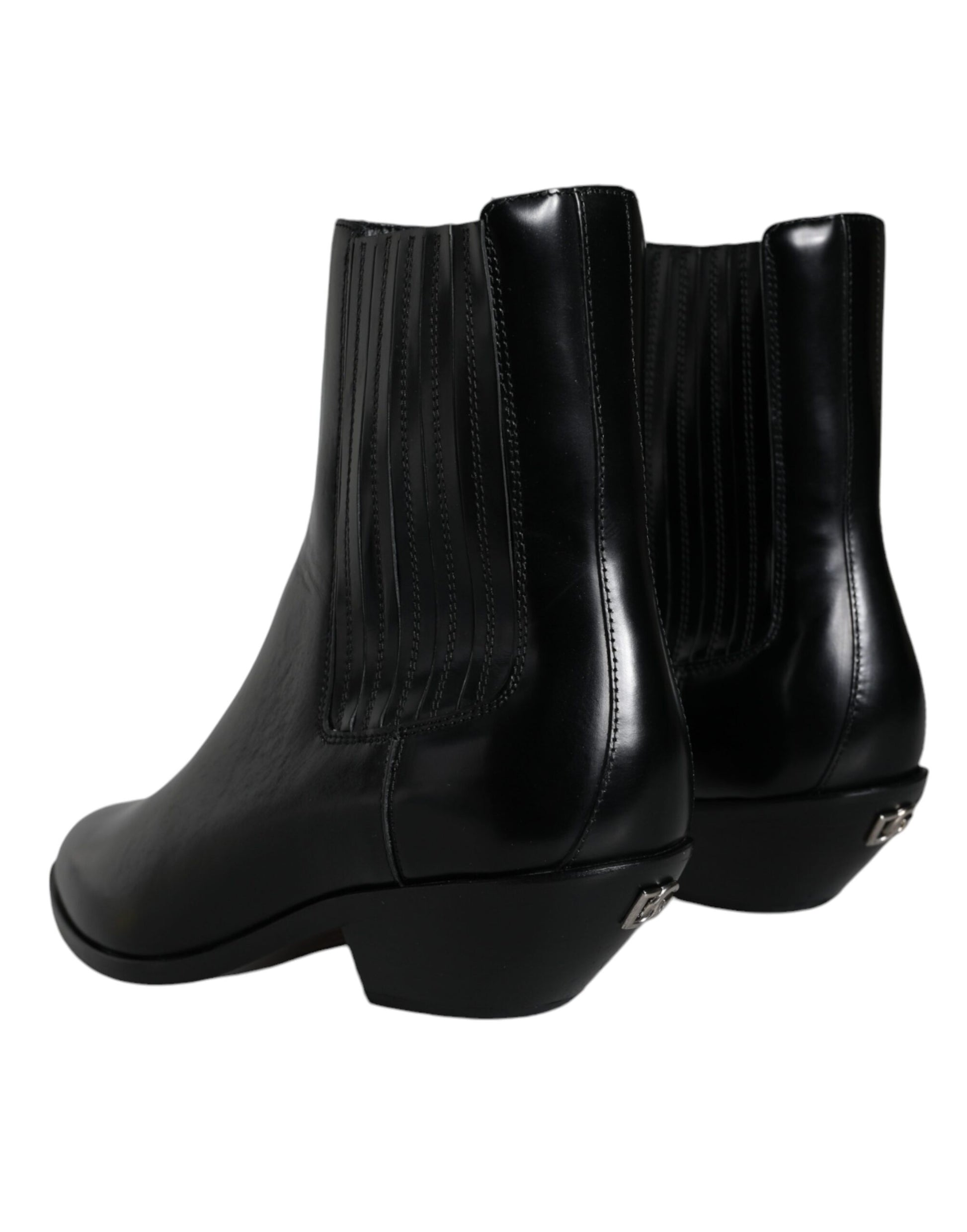 Dolce & Gabbana Black Ankle for Women side view