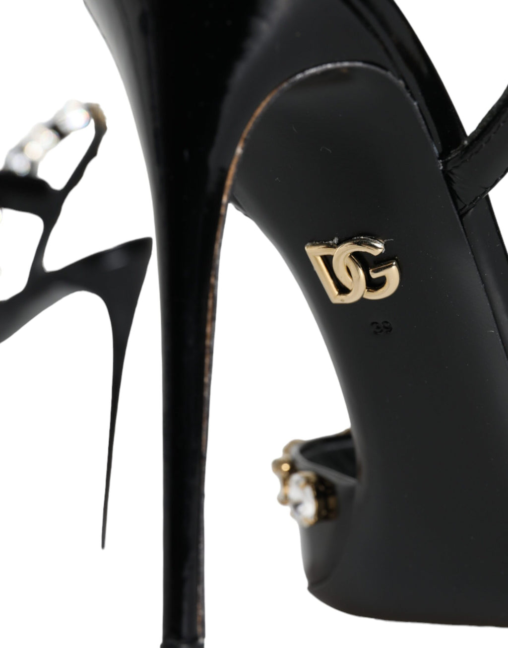 Dolce & Gabbana Black Stiletto Heels for Women additional view