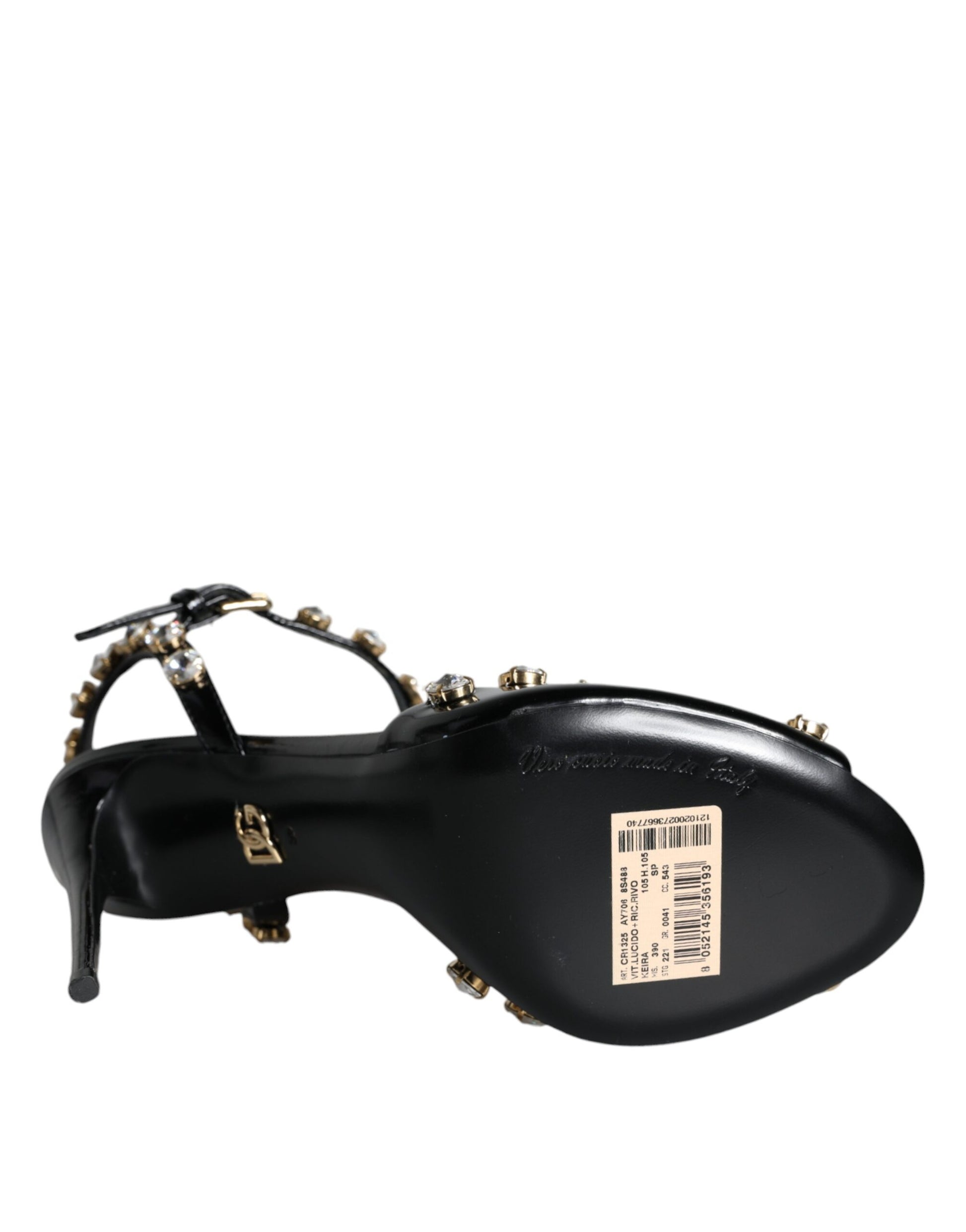 Dolce & Gabbana Black Stiletto Heels for Women additional view