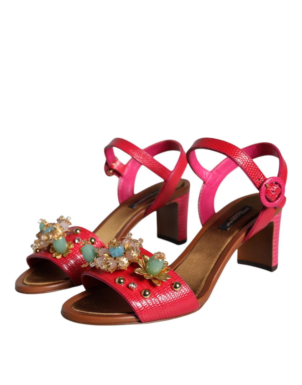 Dolce & Gabbana Pink Stiletto Heels for Women detail view