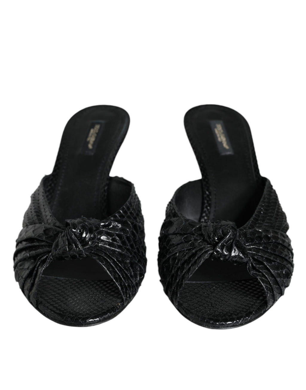 Dolce & Gabbana Black Stiletto Heels for Women alternate view